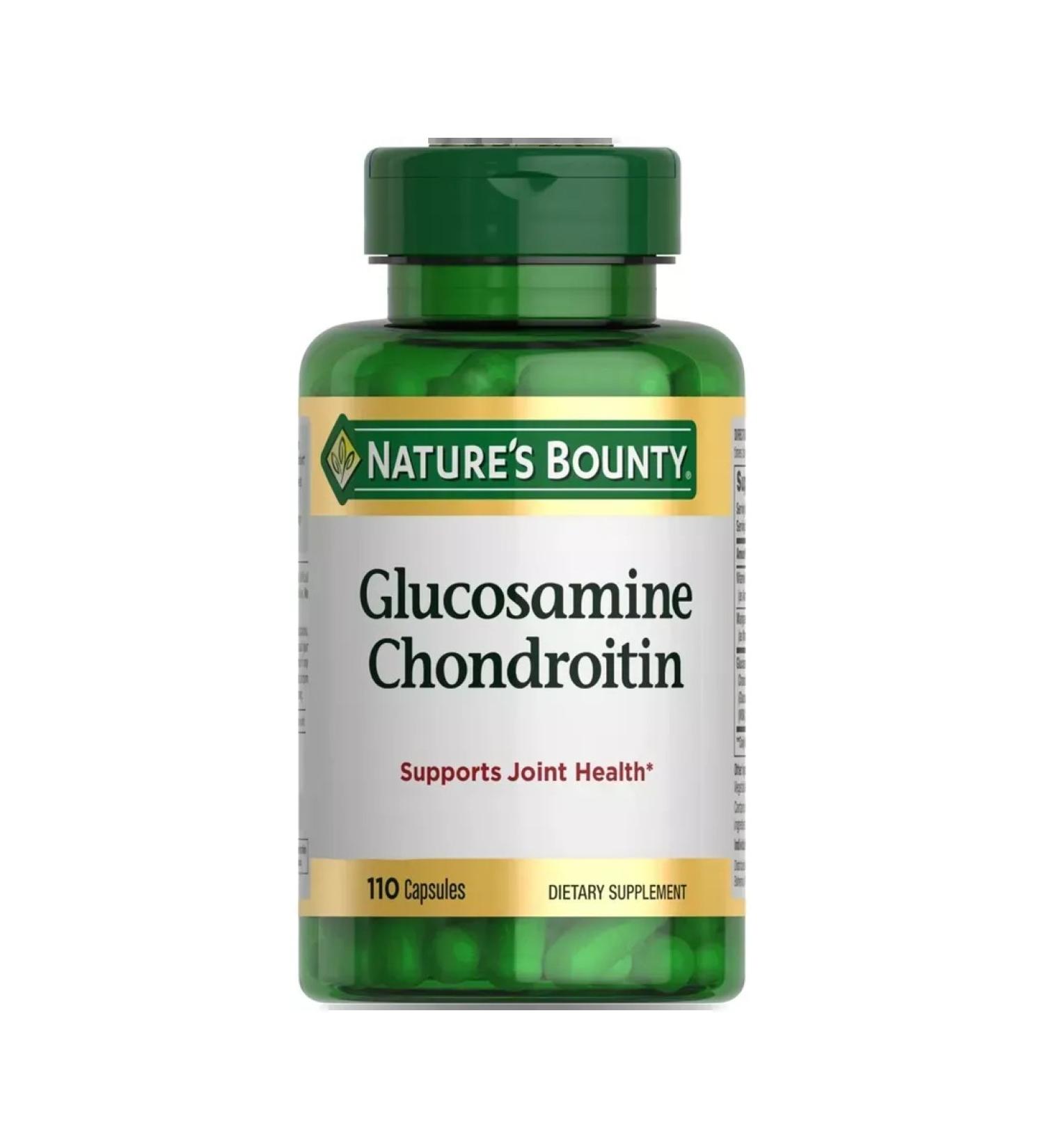 Nature's bounty Glucosamine -chondroitin capsule No. 110 -1UP