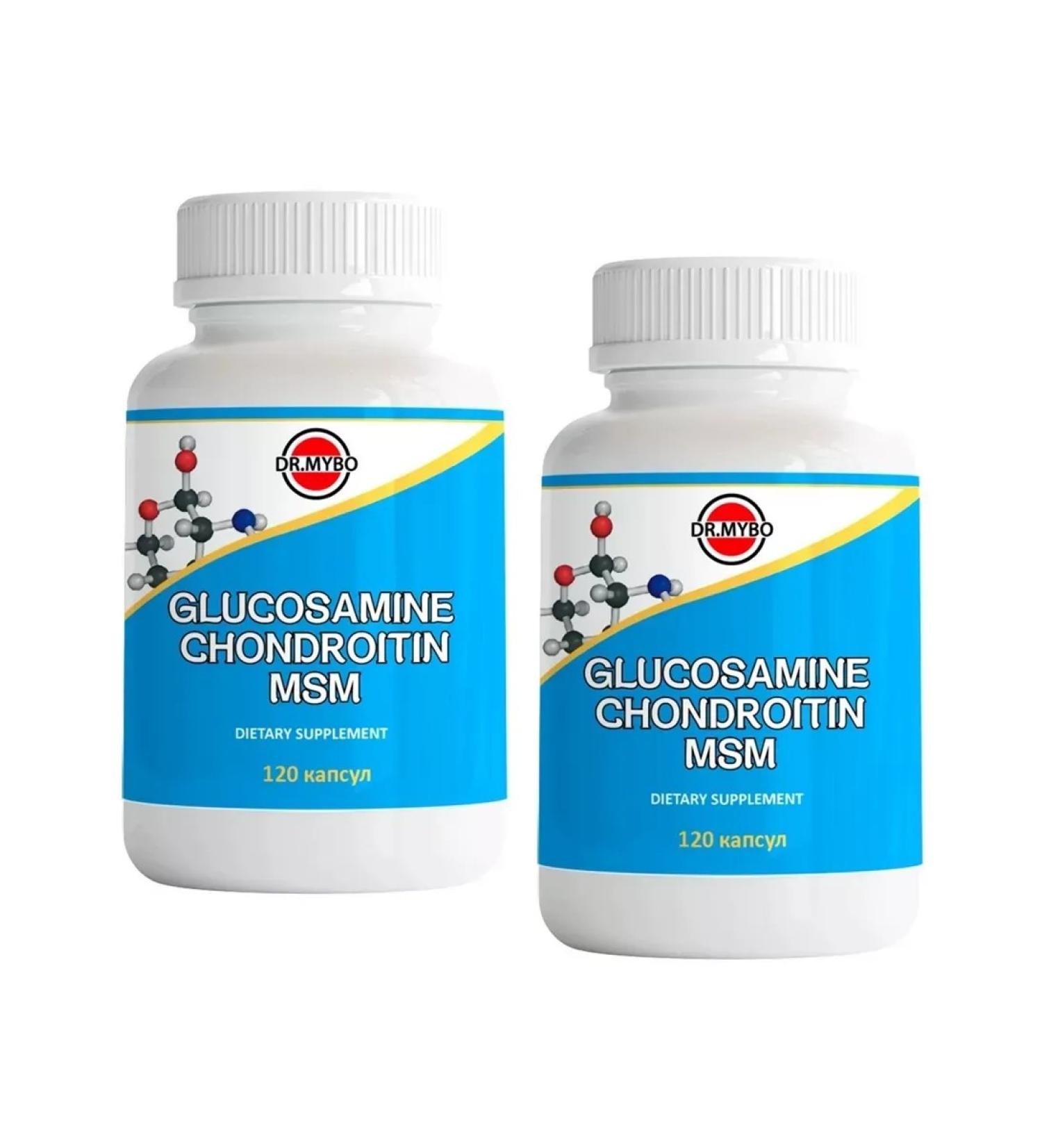 DR MYBO Glucosamine chondrotin MSM capsules No. 120 -2UP