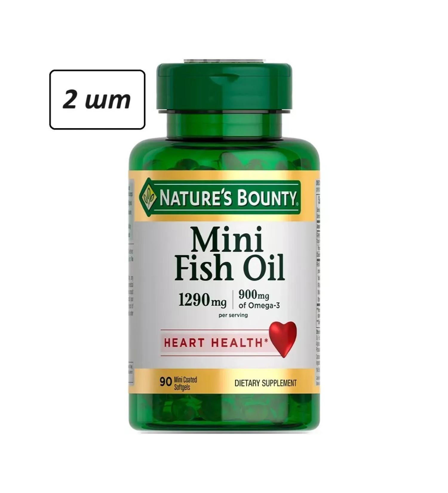 Nature's bounty Omega 3 2 pcs