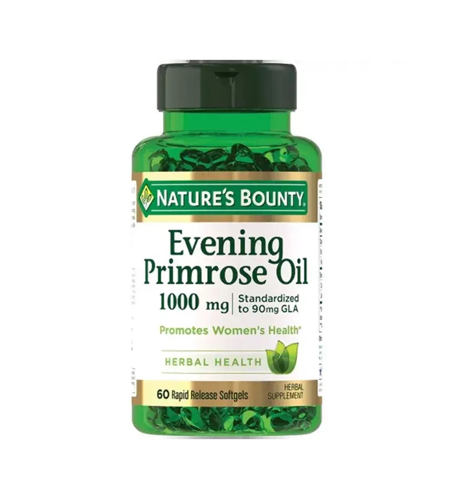 Nature's bounty Oil Priguration of the evening capsule No. 60 -1UP