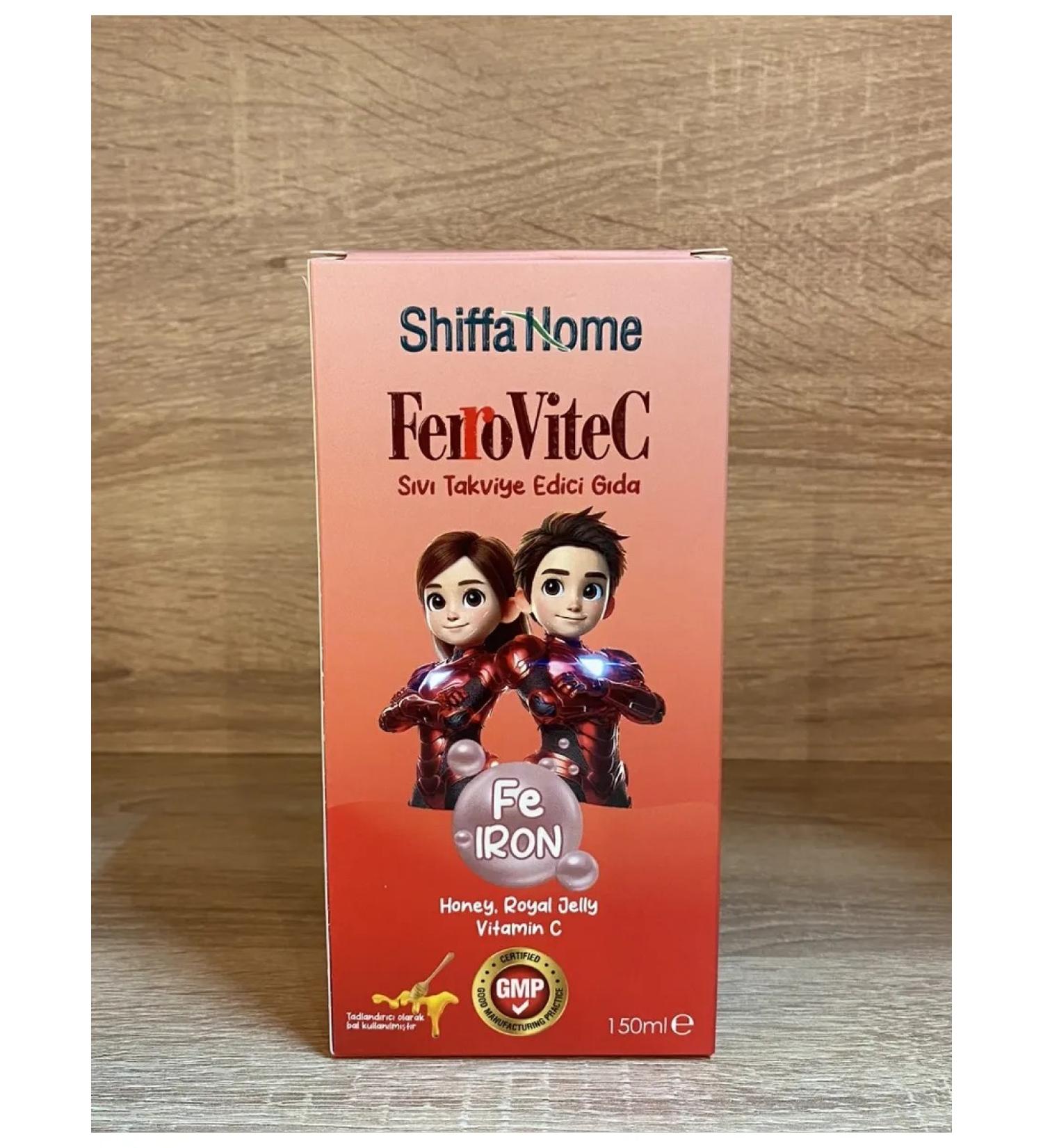 T rkiye Ferrovitec syrup 150 ml for hemoglobin
