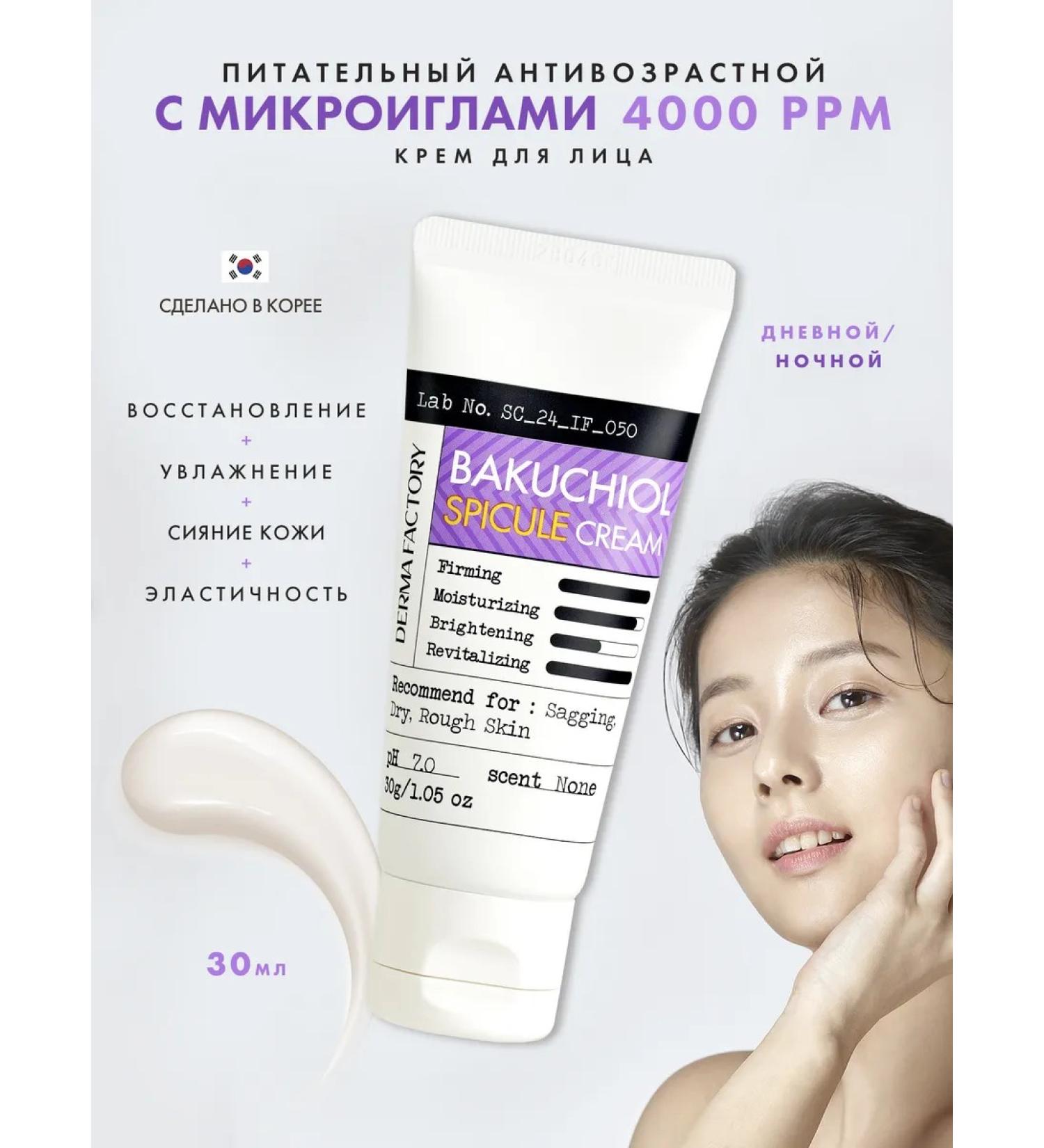 DERMA FACTORY Microeles of 4000 PPM and Bakuchiol 1% - Buy Online on GoSupps.com