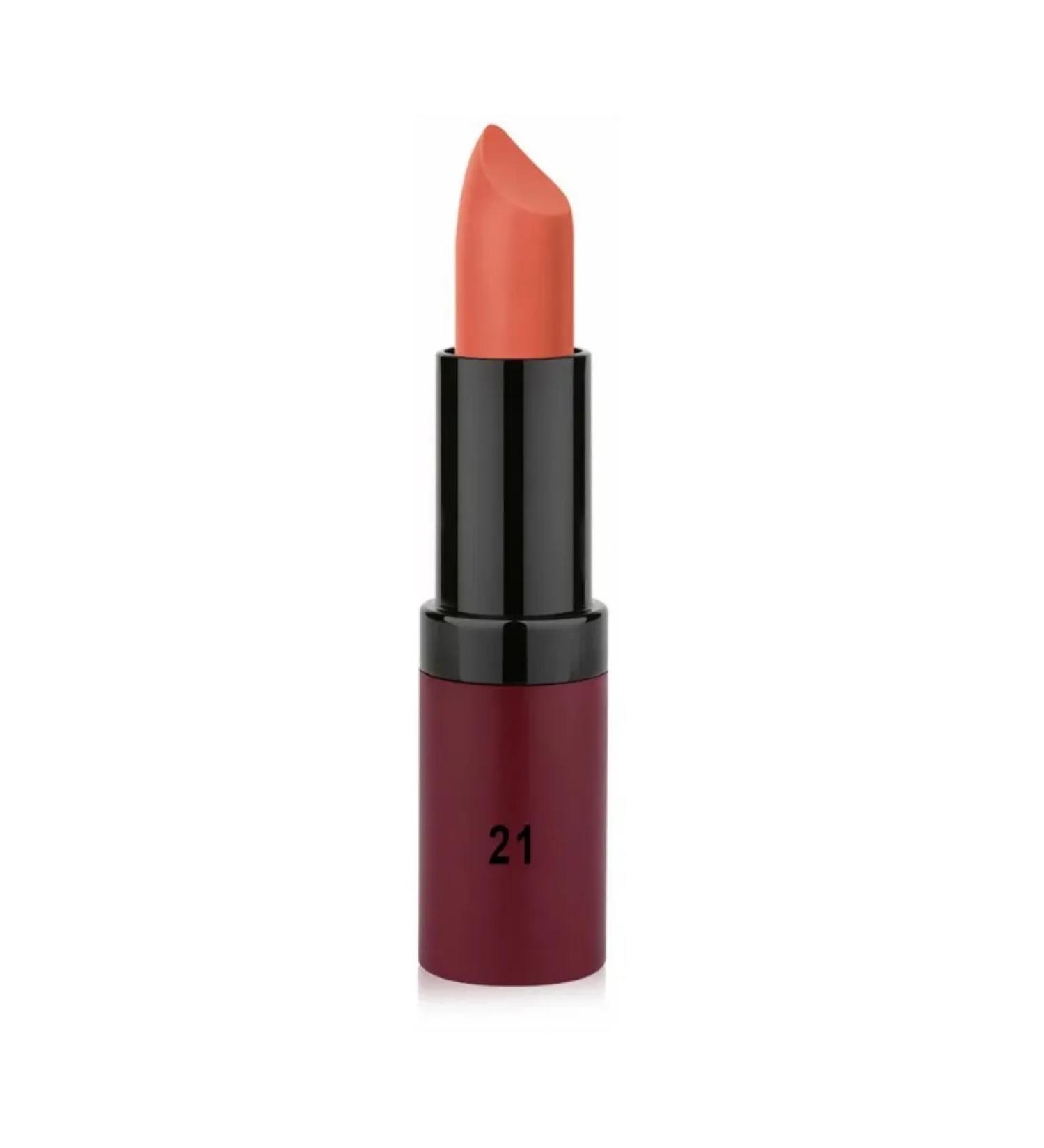 golden rose Lipstick matte matte Velvet Matte shade No. 21