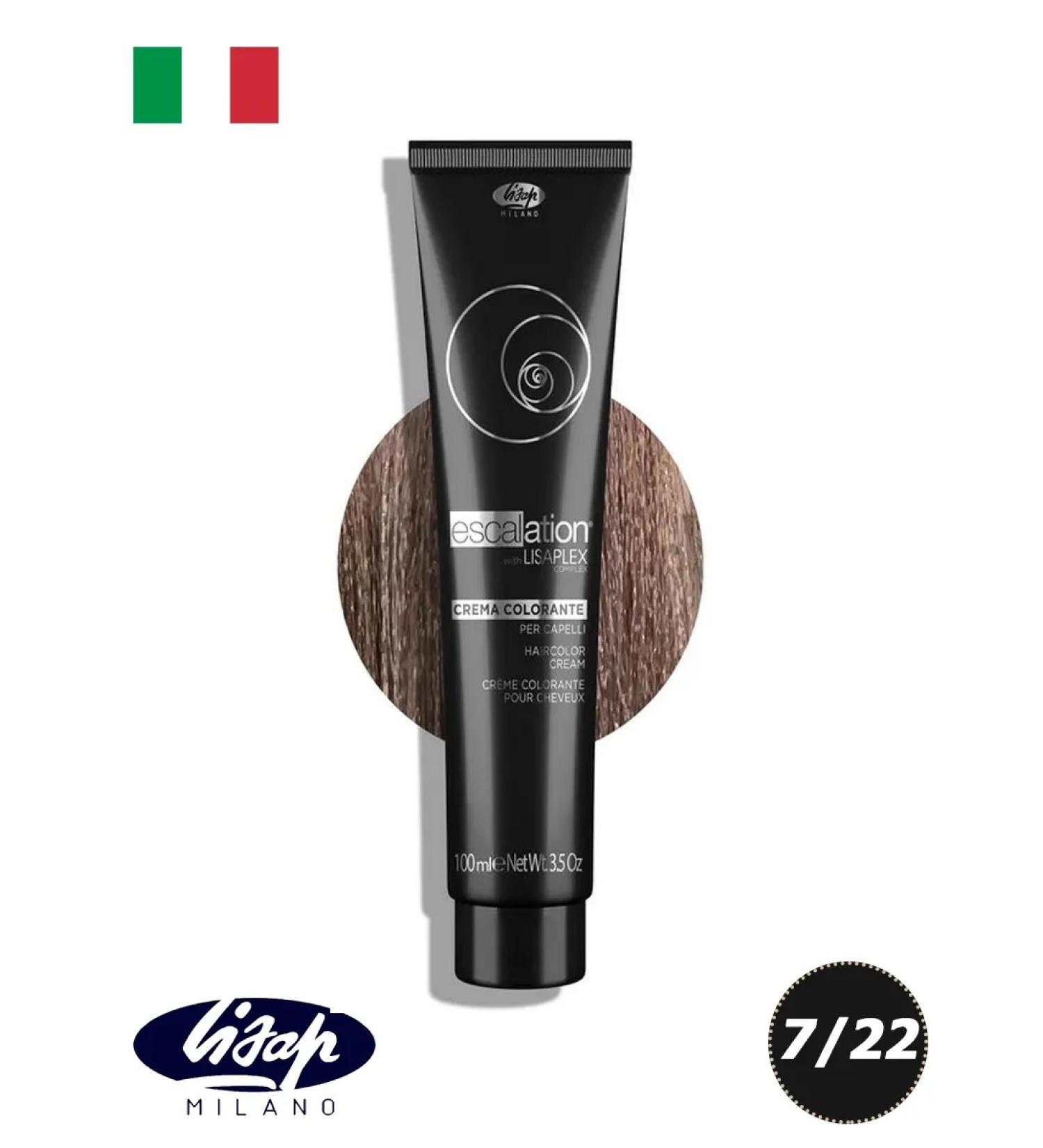 Lisap Milano Lisaplex 7 22 Matt Blonde Hair Cream 100ml Cream - Buy Online on GoSupps.com