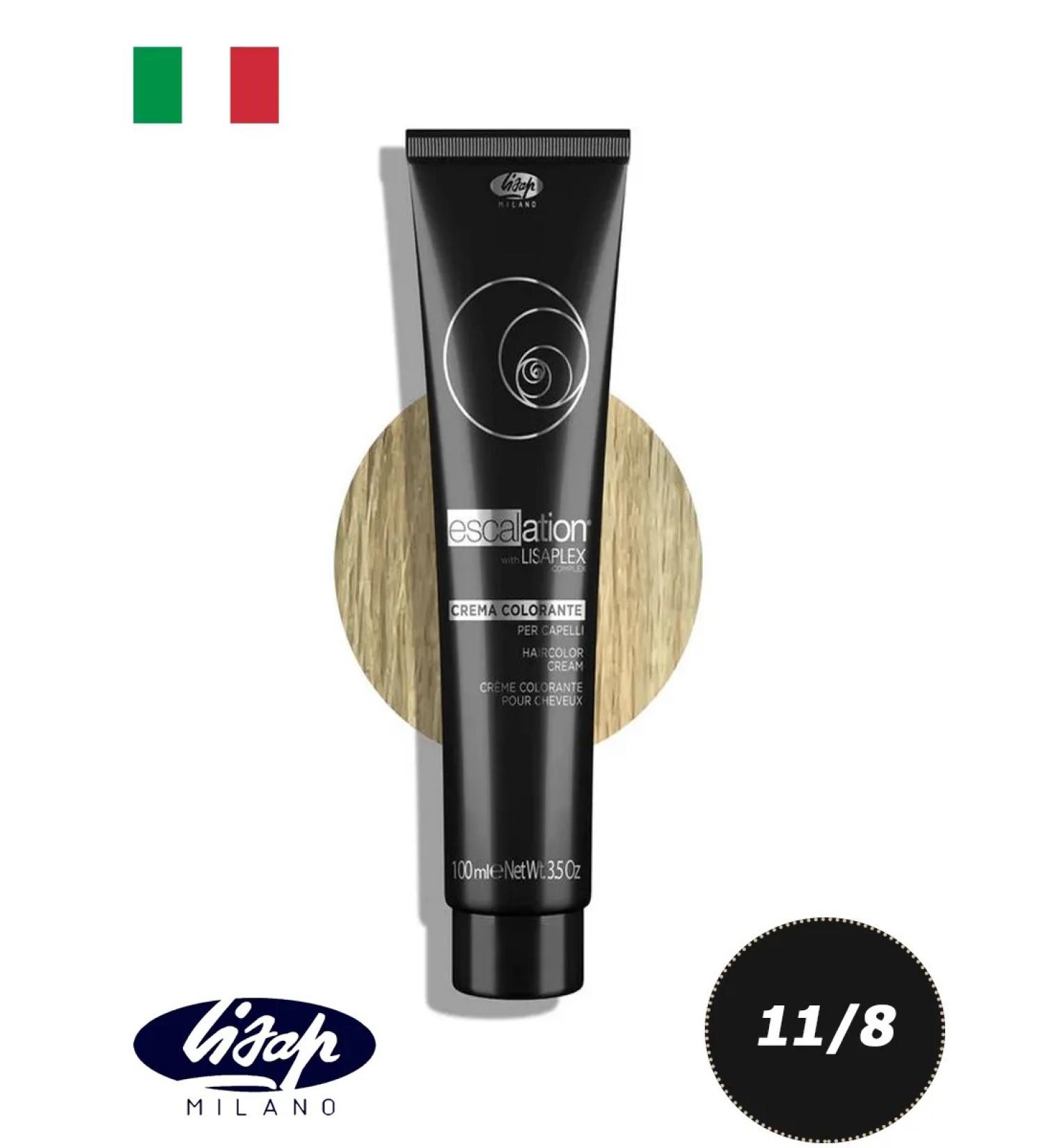 Lisap Milano Lisaplex 11 8 Pearl Platin hair cream for hair 100ml - Buy Online on GoSupps.com