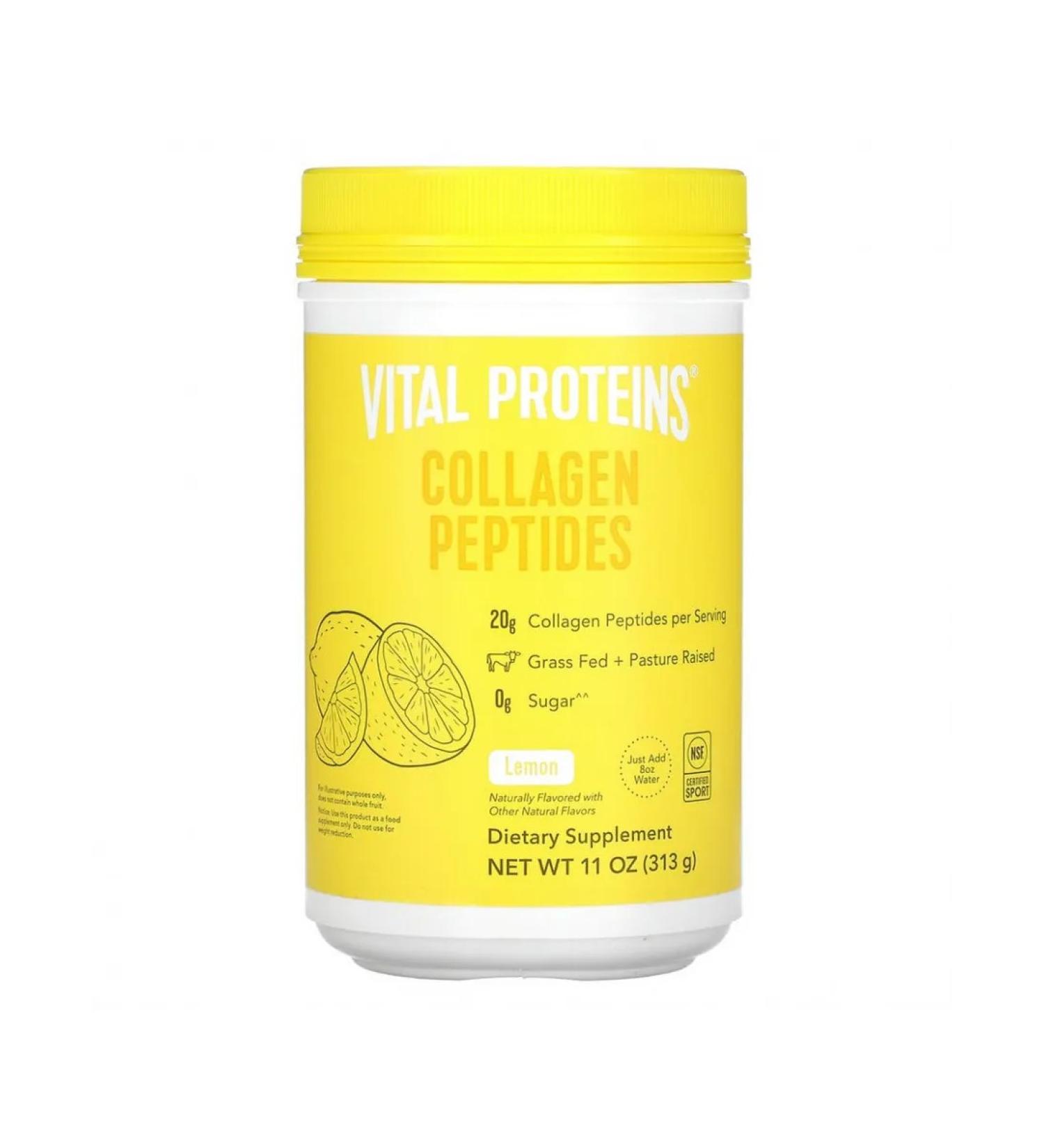 Vital Proteins Collagen peptides lemon 313 g