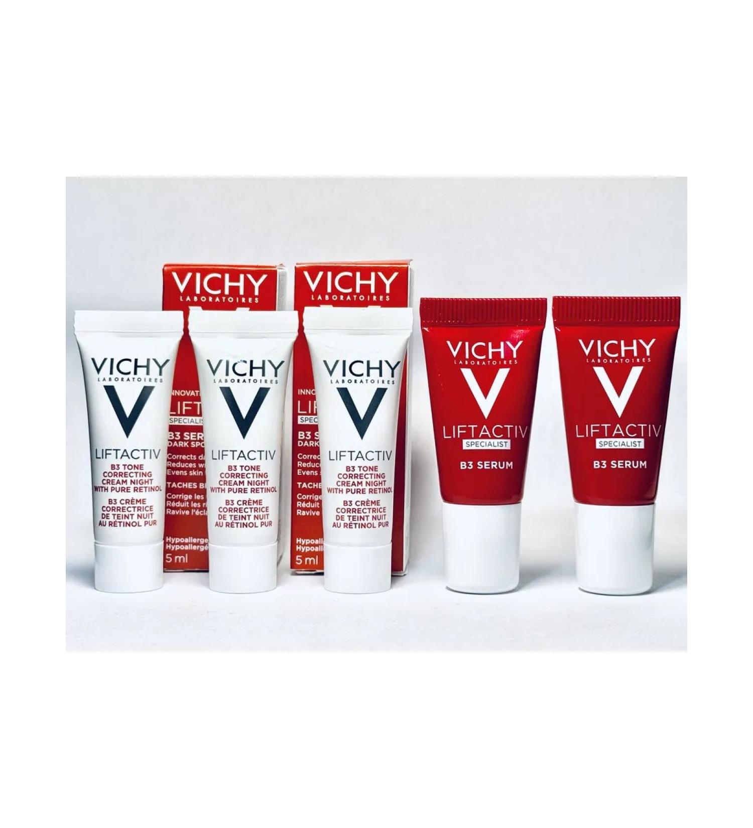 Vichy Liftactiv B3 Night Cream and Specialist Serum B3 serum - Buy Online on GoSupps.com