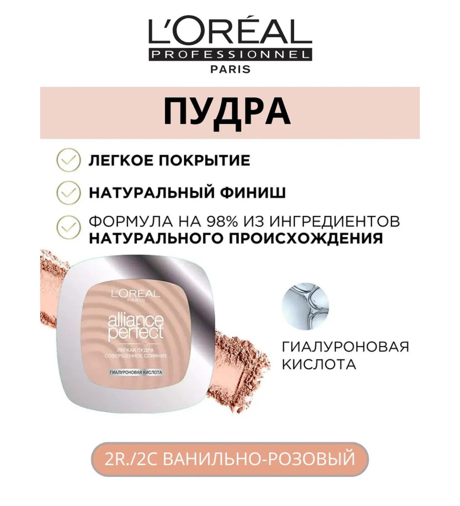L'OREAL Face powder Alliance Perfect 2r 2c - Buy Online on GoSupps.com