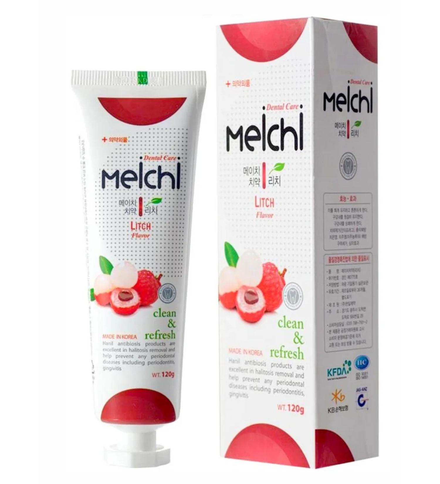 HANIL Meichi toothpaste with Lichi 120 g - Buy Online on GoSupps.com