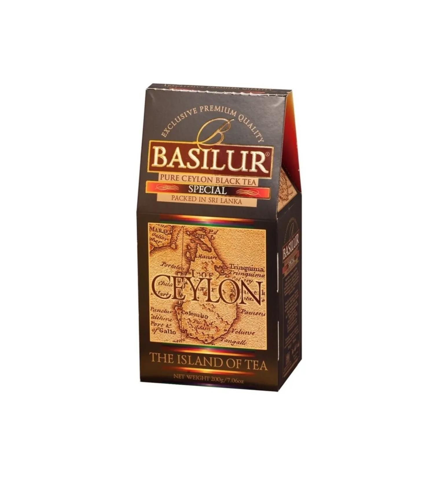 Tea Black Basilur Island hasted 200 grams - Buy Online on GoSupps.com