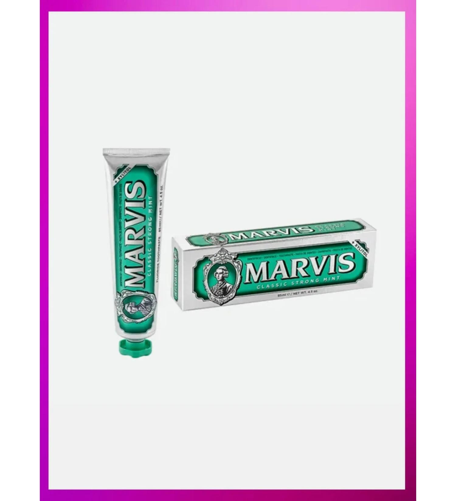 Marvis Classic Strong Mint toothpaste