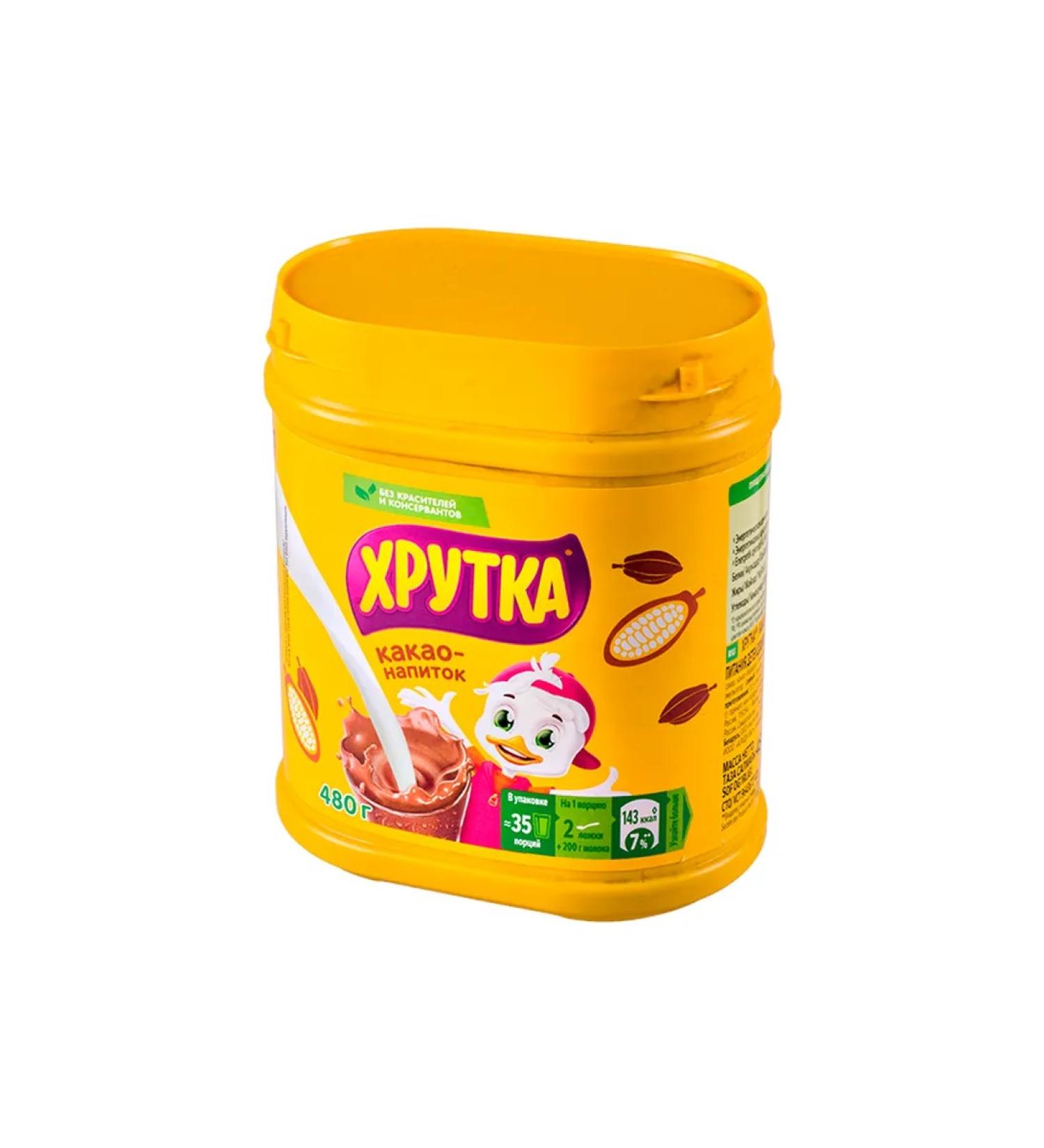 Khrutka Cocoa-drunk cocoa in the bank 480 g