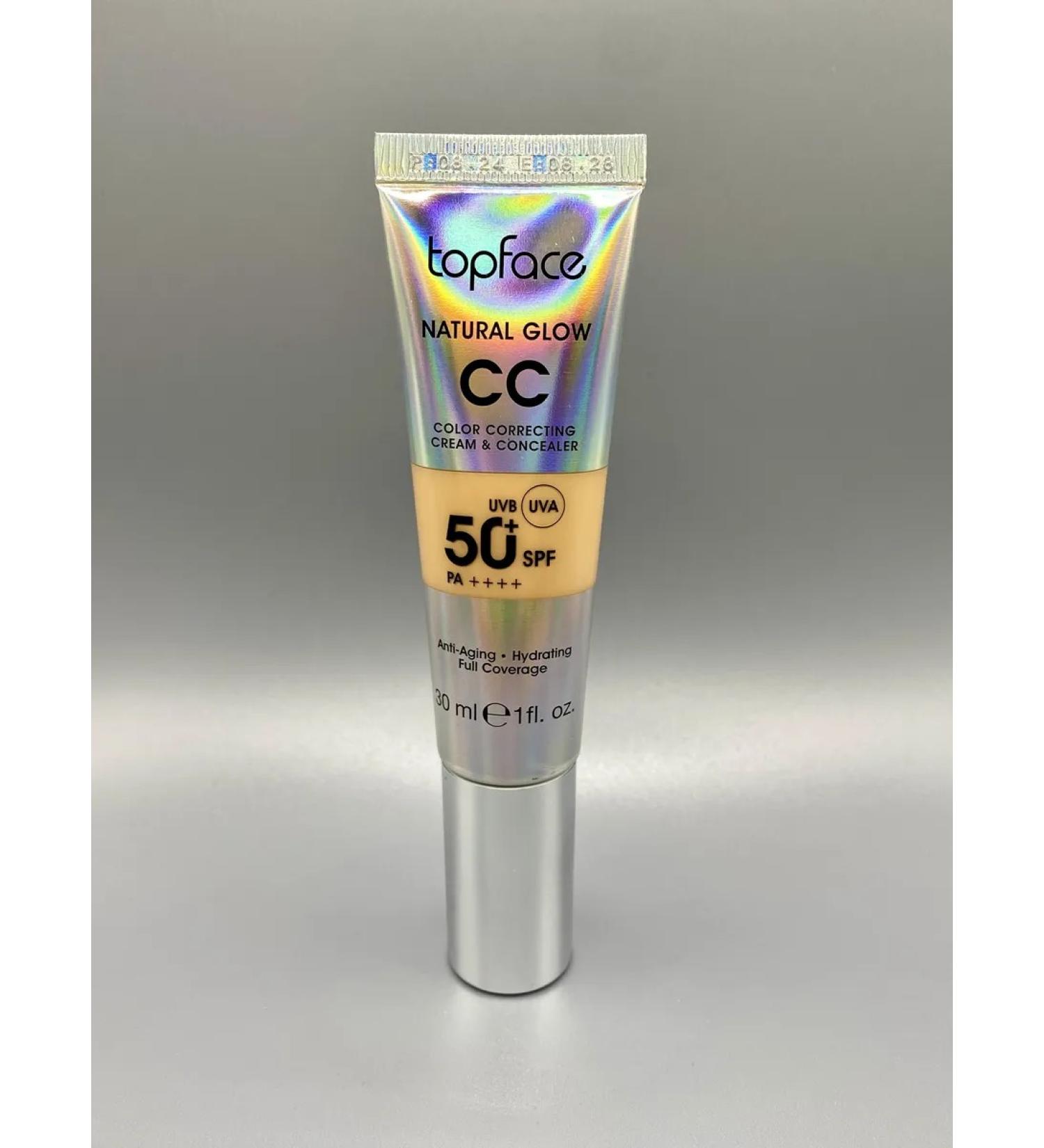 TopFace Tonal cream CC Natural Glow PT472 007 - Buy Online on GoSupps.com