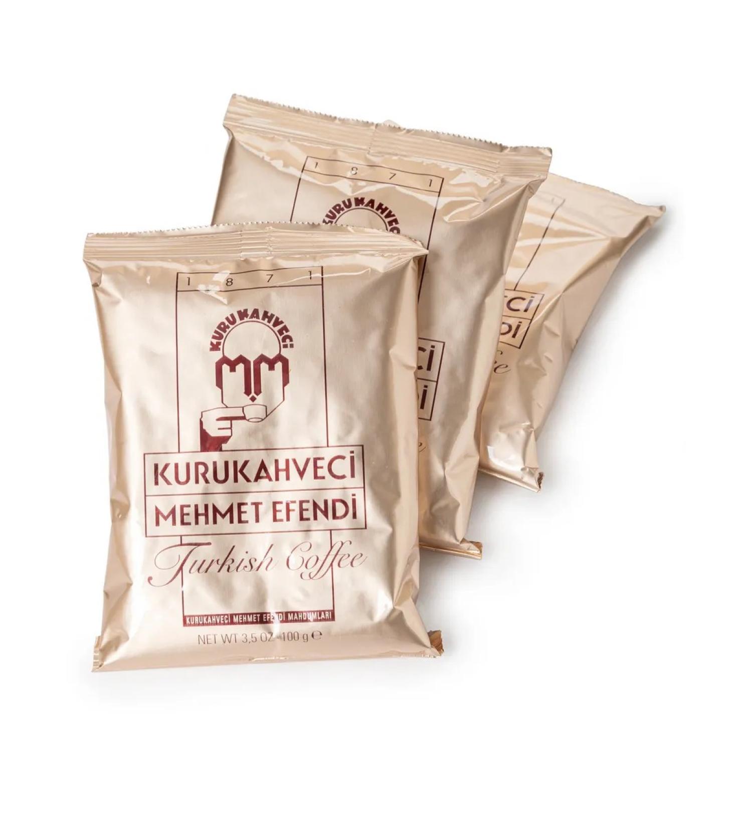 KURUKAHVECI MEHMET EFENDI Coffee ground Turkish 300g - Buy Online on GoSupps.com