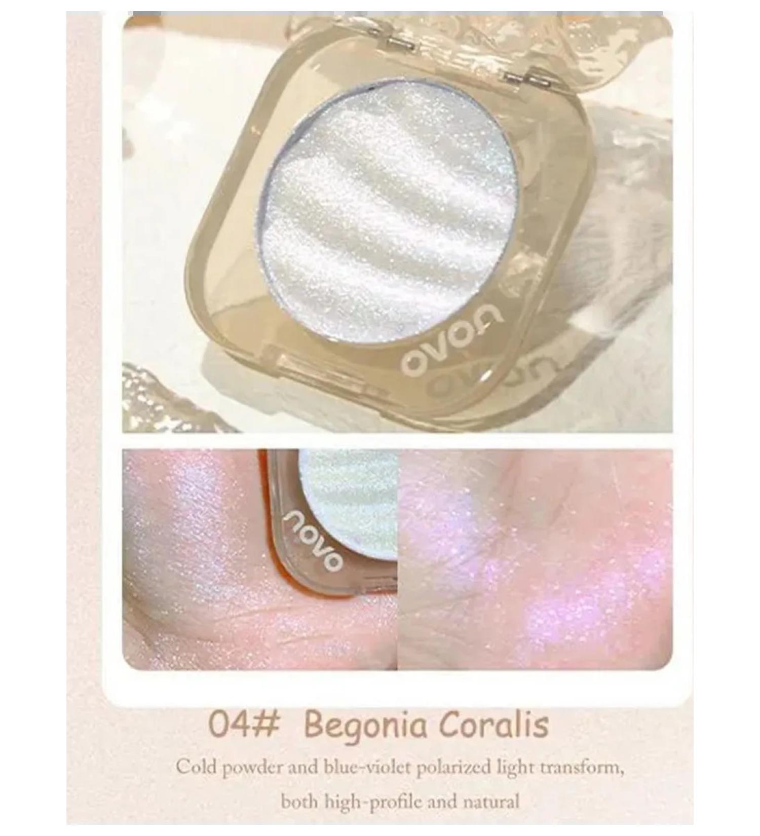 novo Highlighter for the face is crumbly tone 04# - Buy Online on GoSupps.com