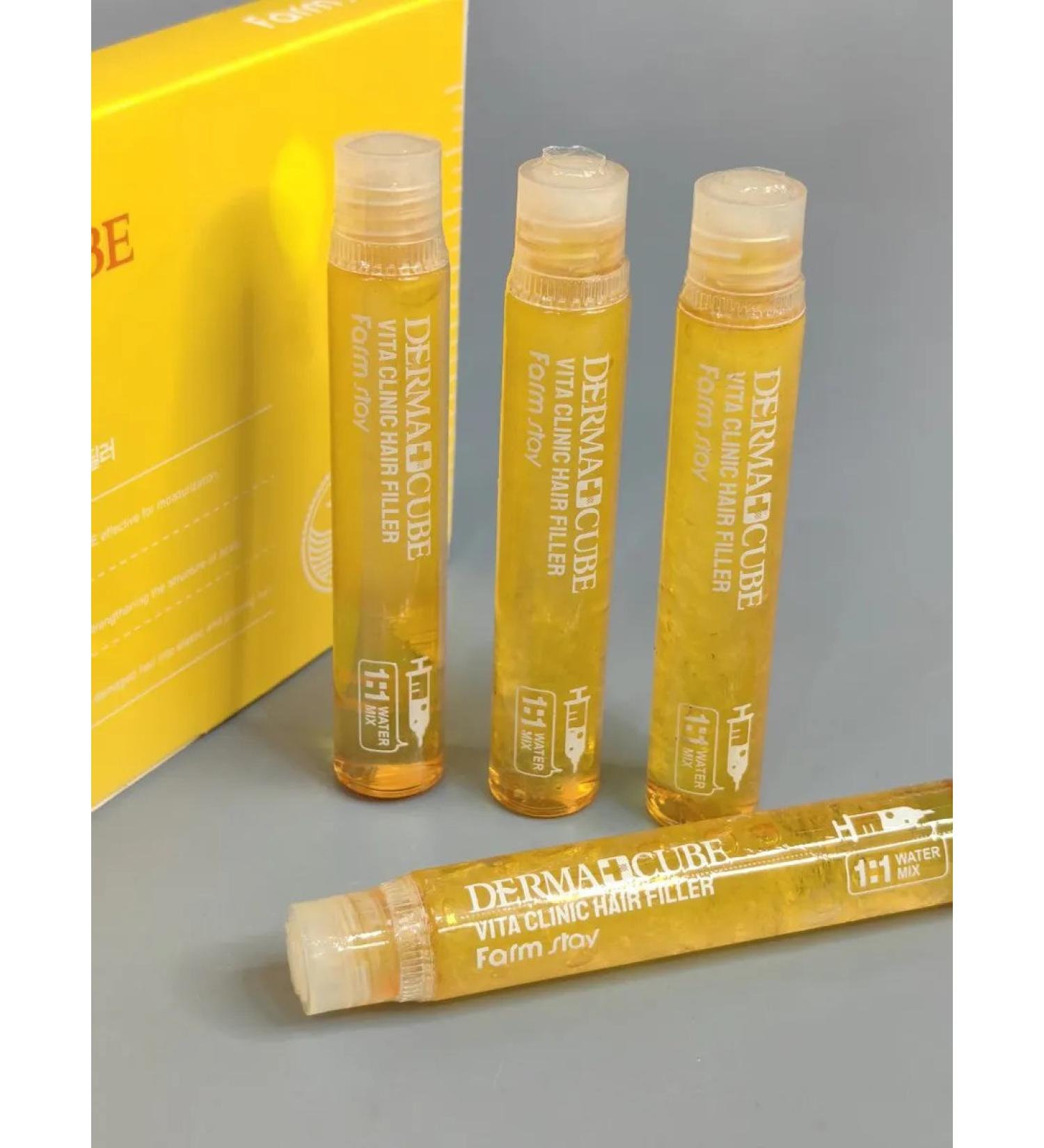 Amina BEAUTY cosmetics Restoring filler with hair vitamins 10 pcs - Buy Online on GoSupps.com