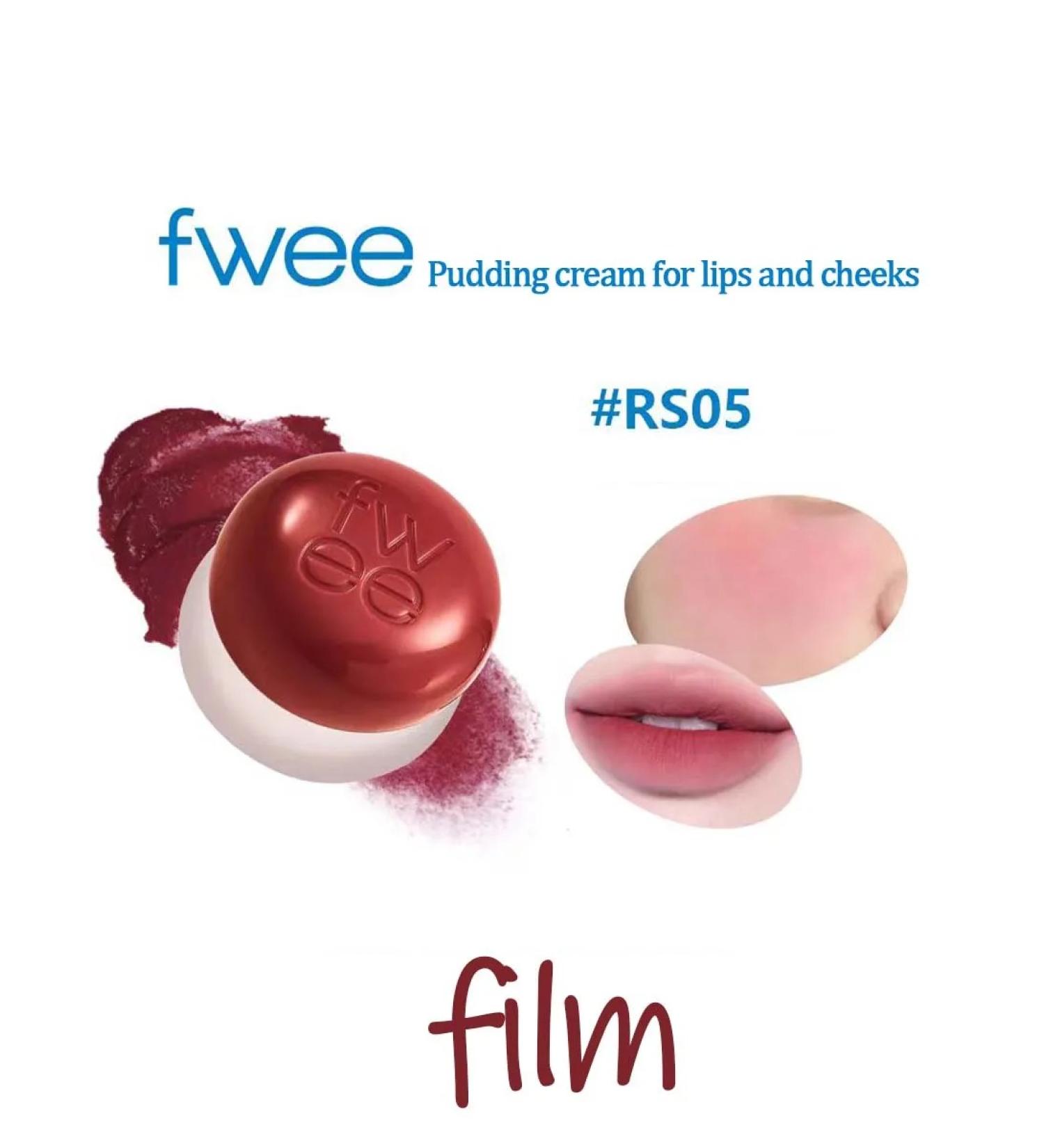 FWEE blush lips and cheeks powder lipstick RS05#Film - Buy Online on GoSupps.com