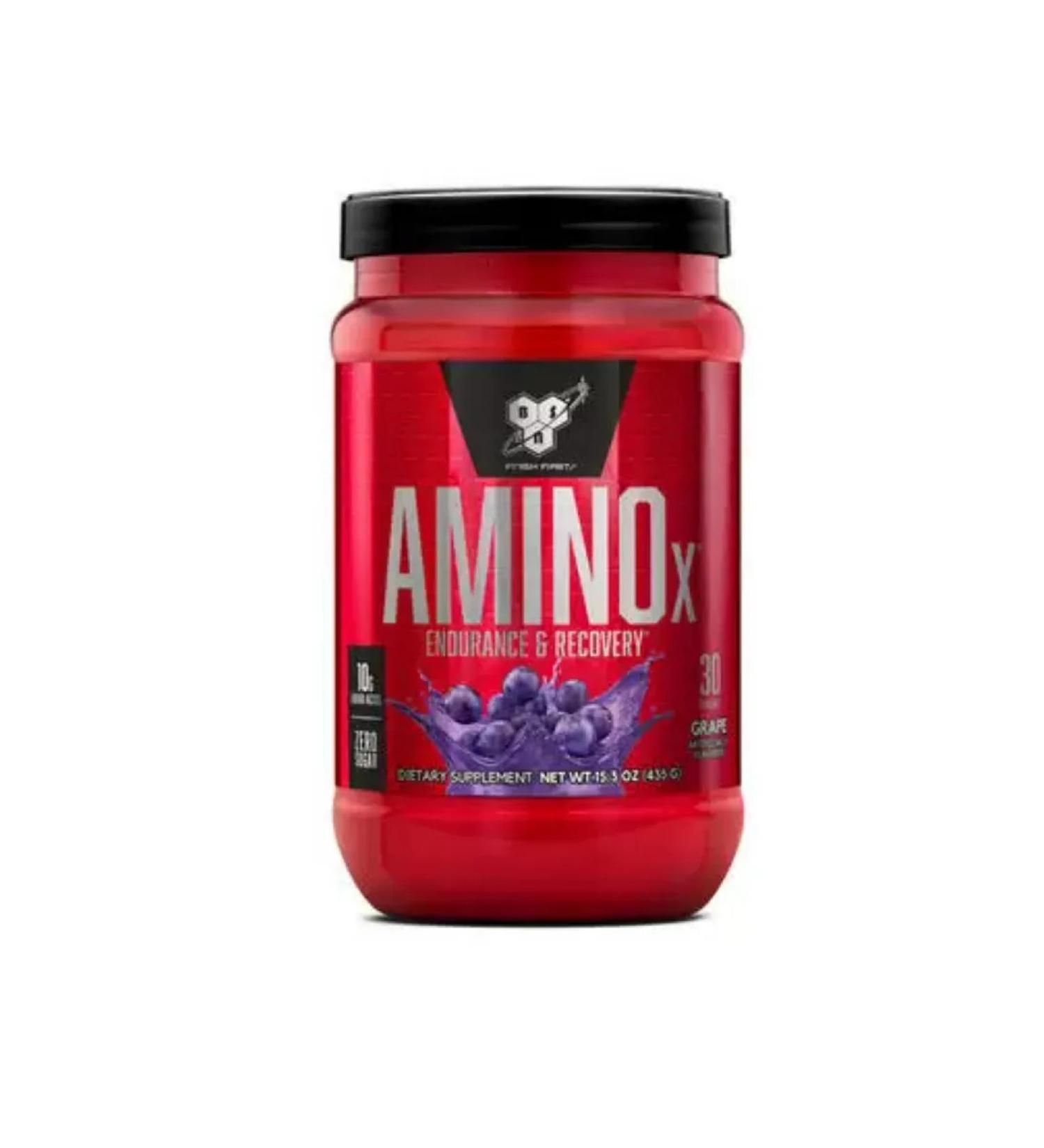 BSN Amino acids amino-x 435 grams grapes - Buy Online on GoSupps.com