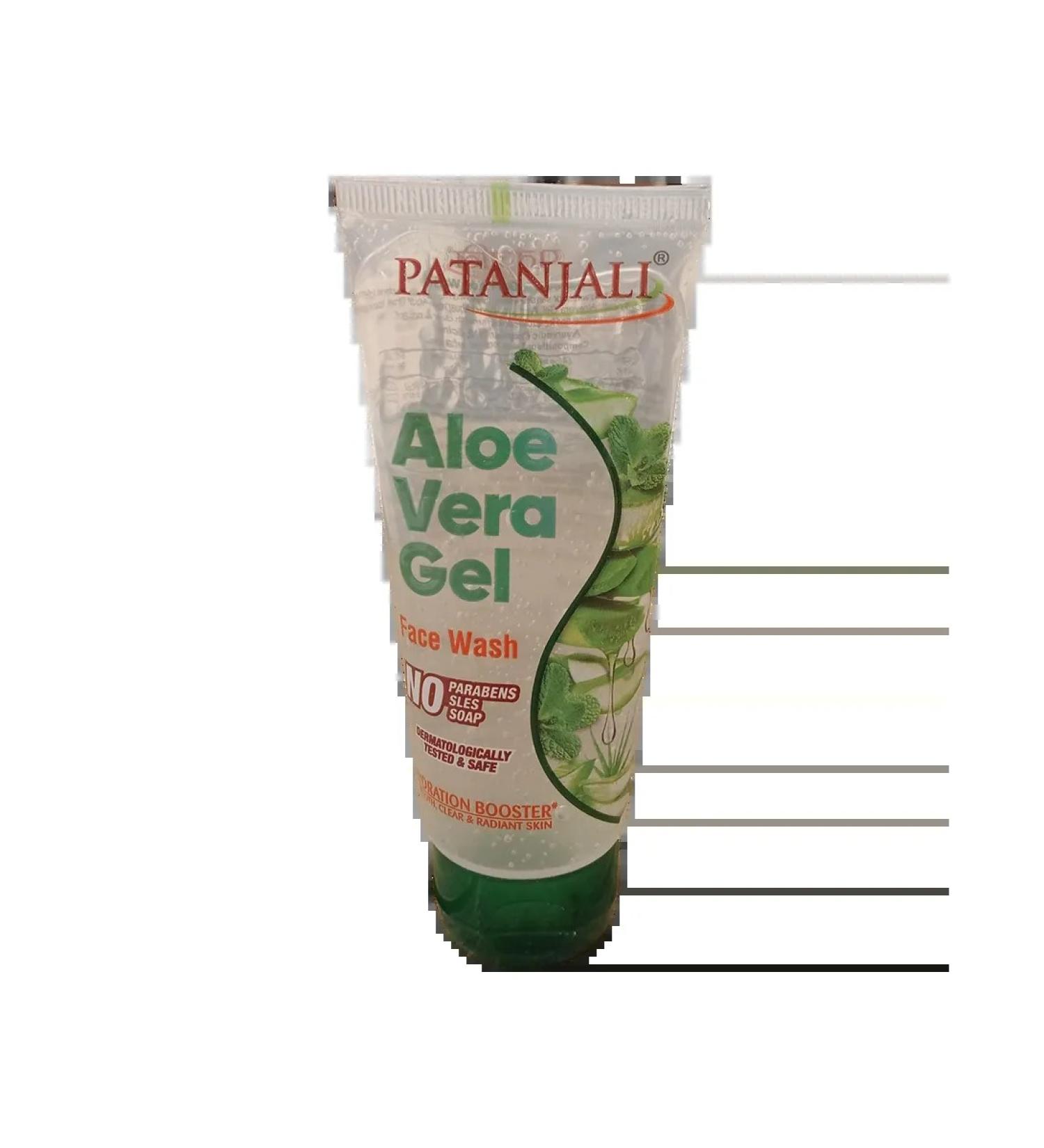 Patanjali Aloevera Aloe is washing tools 60 grams