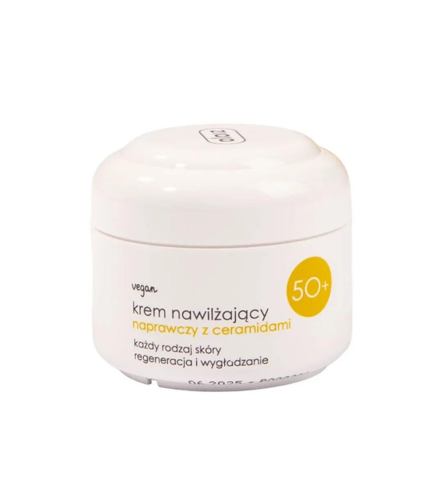 Ziaja Moisturizing face against wrinkles 50+ - Buy Online on GoSupps.com