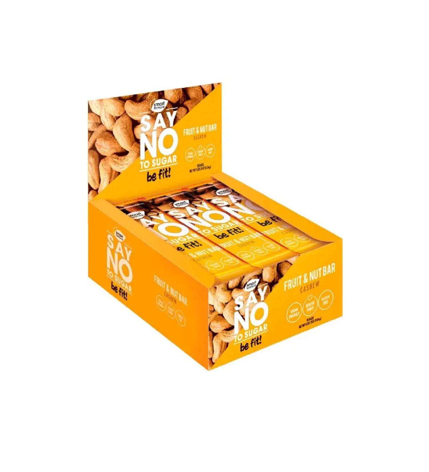 Smart Formula Fruit Baton Cashew 40 g 15 pcs - Buy Online on GoSupps.com