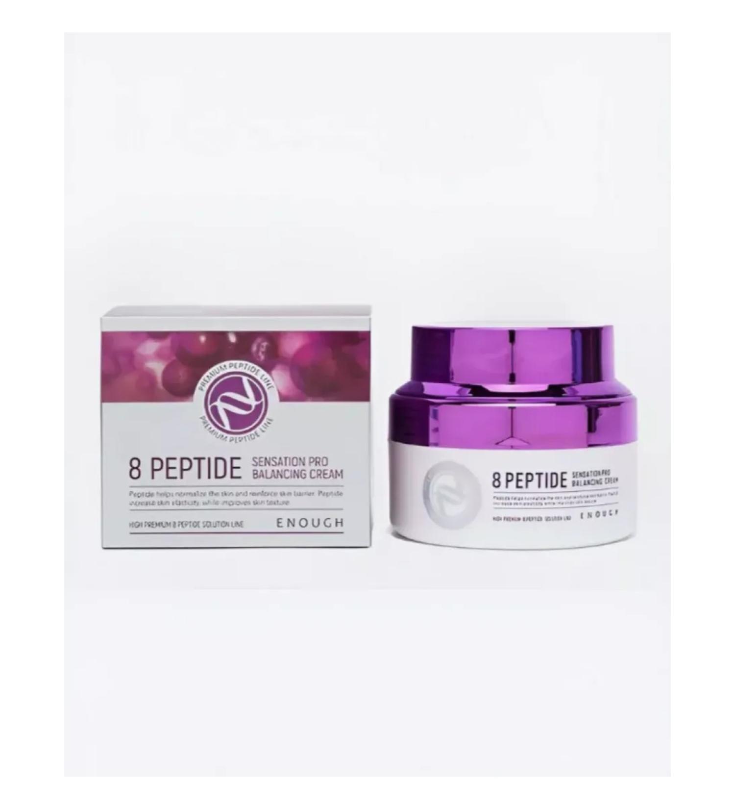 Amina BEAUTY cosmetics Anti -aging cream with peptides 8 Peptide Sensation 50 ml - Buy Online on GoSupps.com
