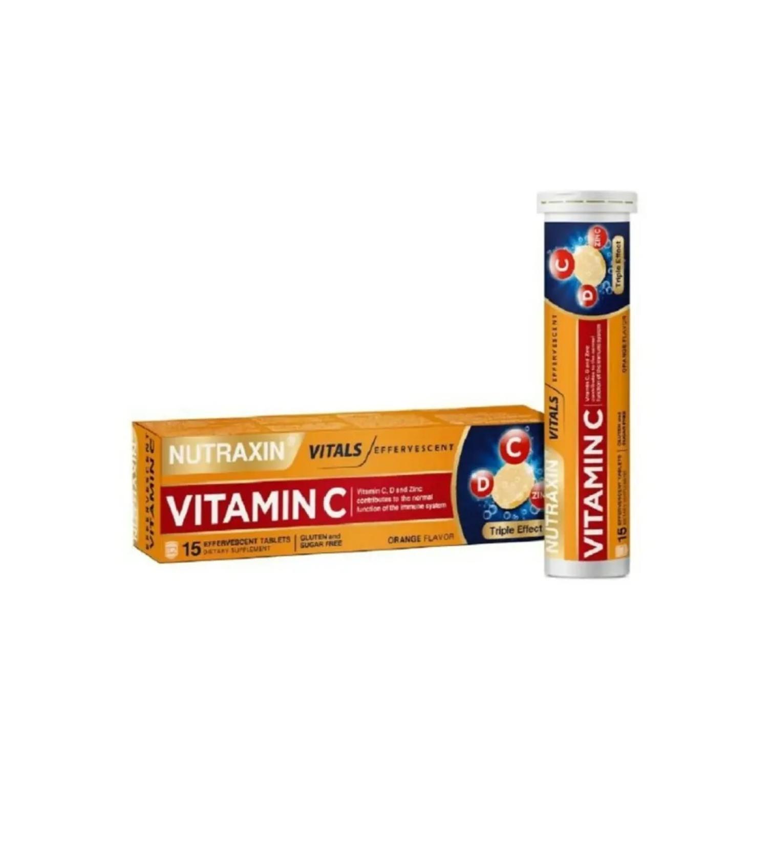 NUTRAXIN Vitamin vitamin vitamin c d + zinc with