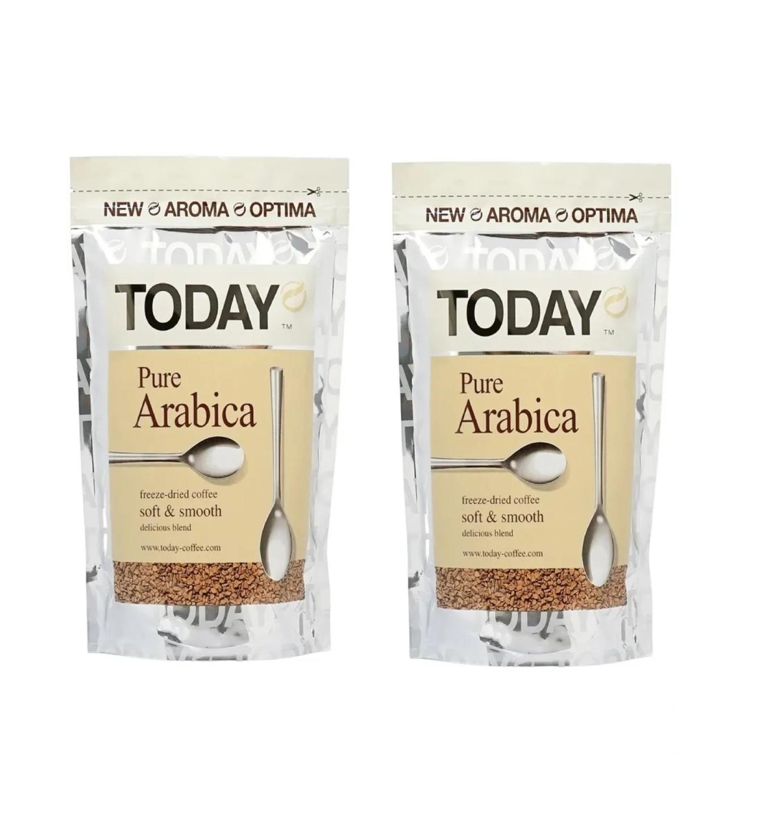 Today Pure Arabica coffee soluble sublimated 150 g 2 units - Buy Online on GoSupps.com