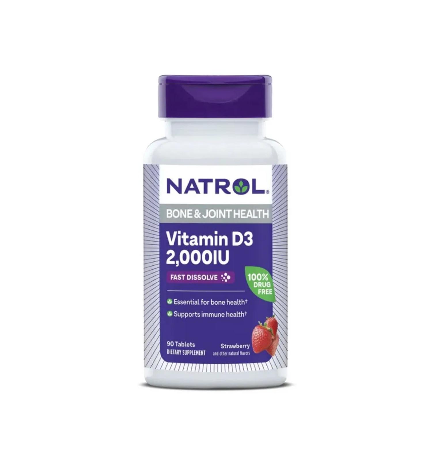Natrol Vitamin D3 2000 me