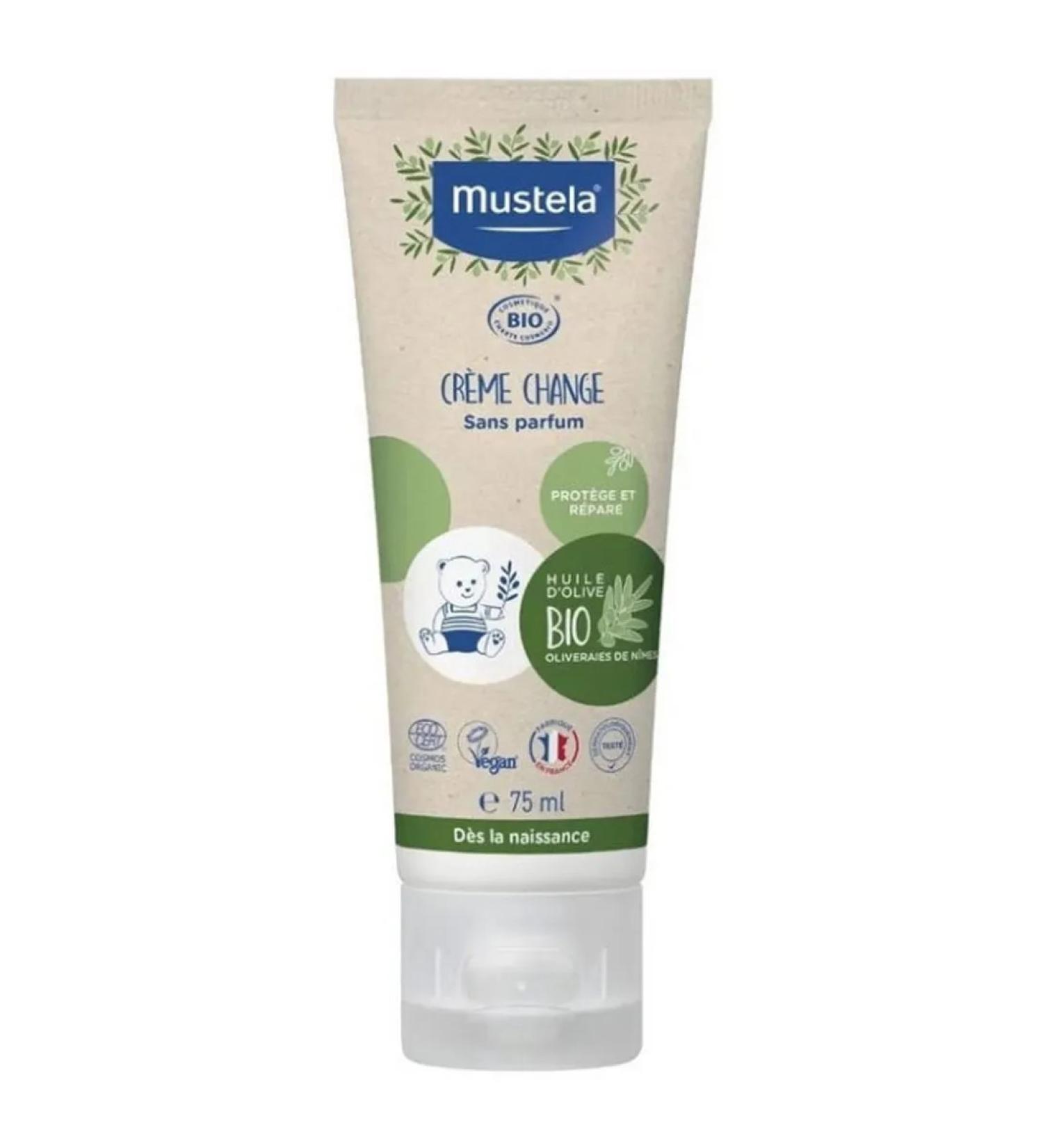 Mustela Organic cream under the diaper 75 ml