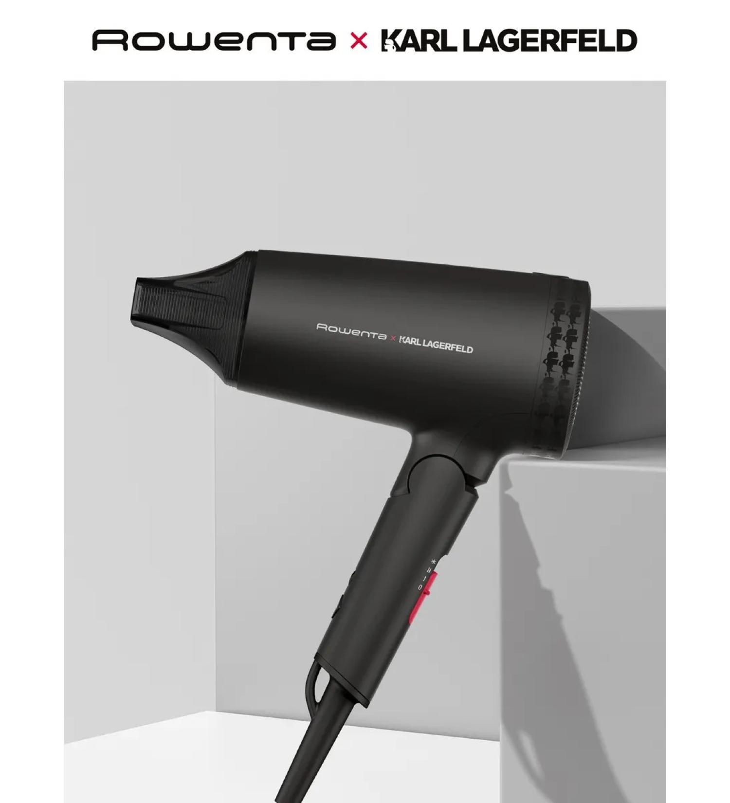 Rowenta Hair hairy Karl Lagerfeld Express Style CV184LF0 1600 W - Buy Online on GoSupps.com