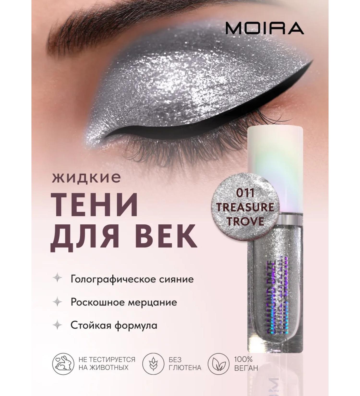 MOIRA Eye shadows liquid shiny glitter - Buy Online on GoSupps.com
