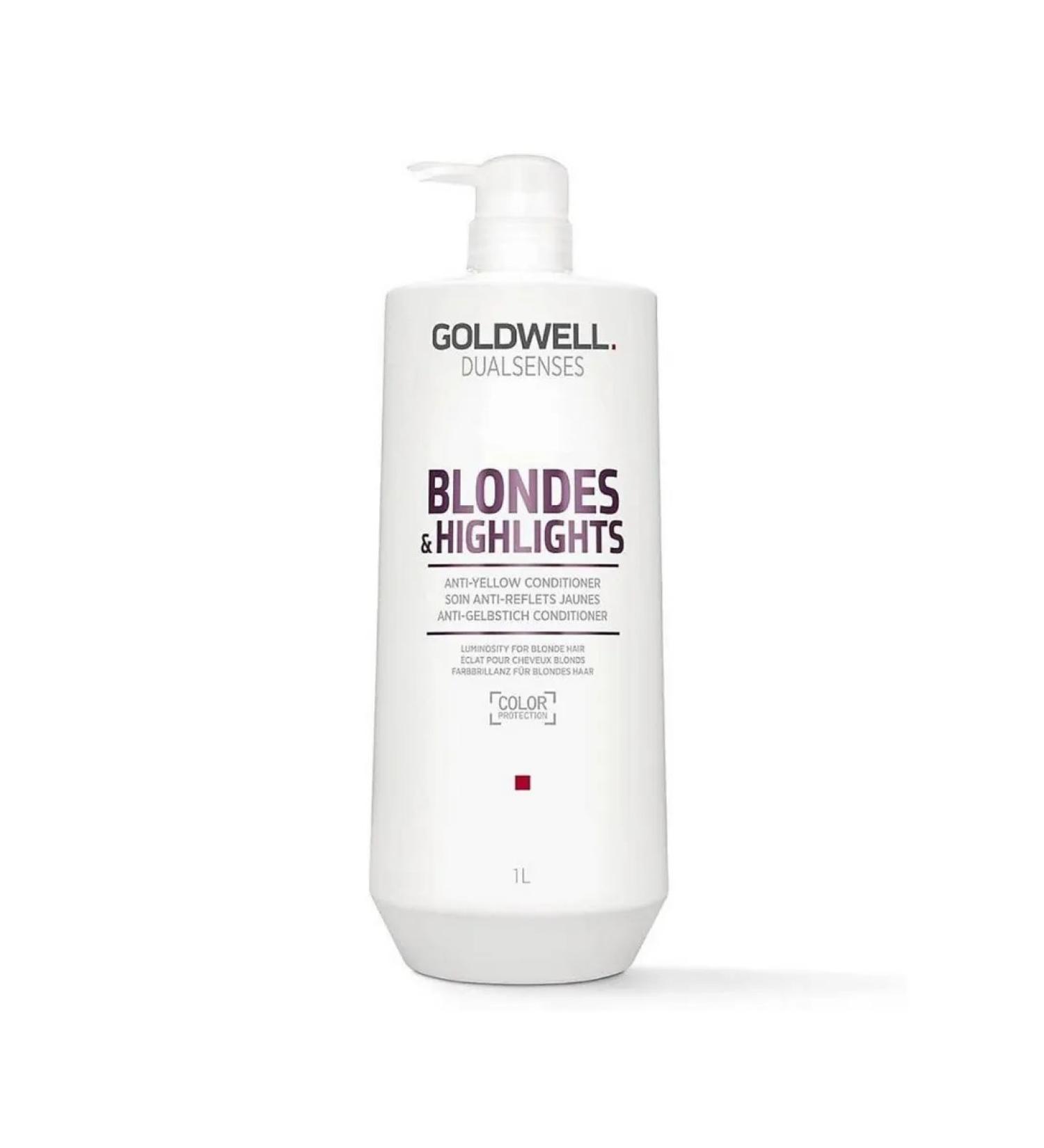 Goldwell Blondeshighlights air conditioner for blond hair 1l