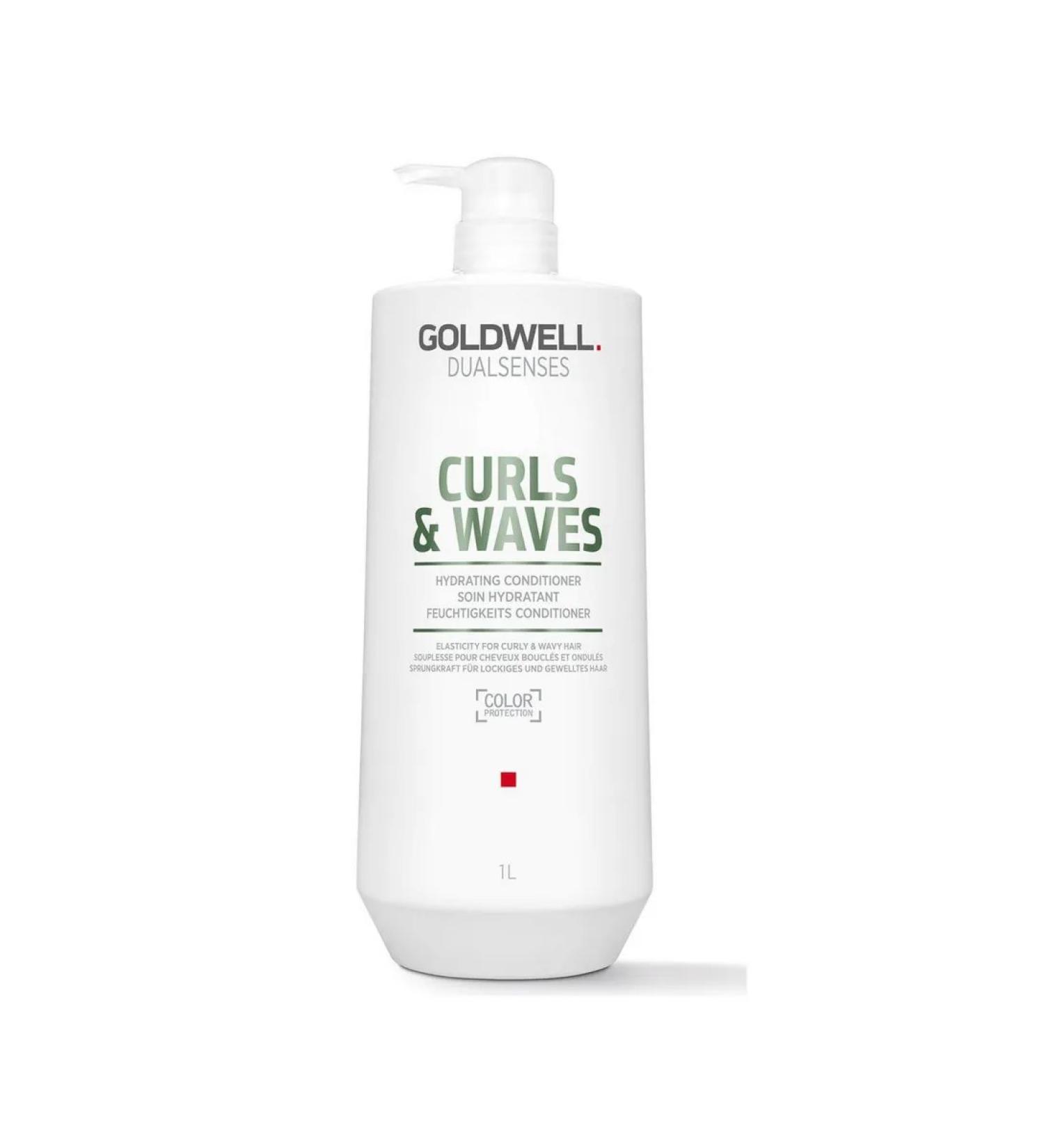 Goldwell Curly & Wave Air conditioner moisturizer 1l - Buy Online on GoSupps.com