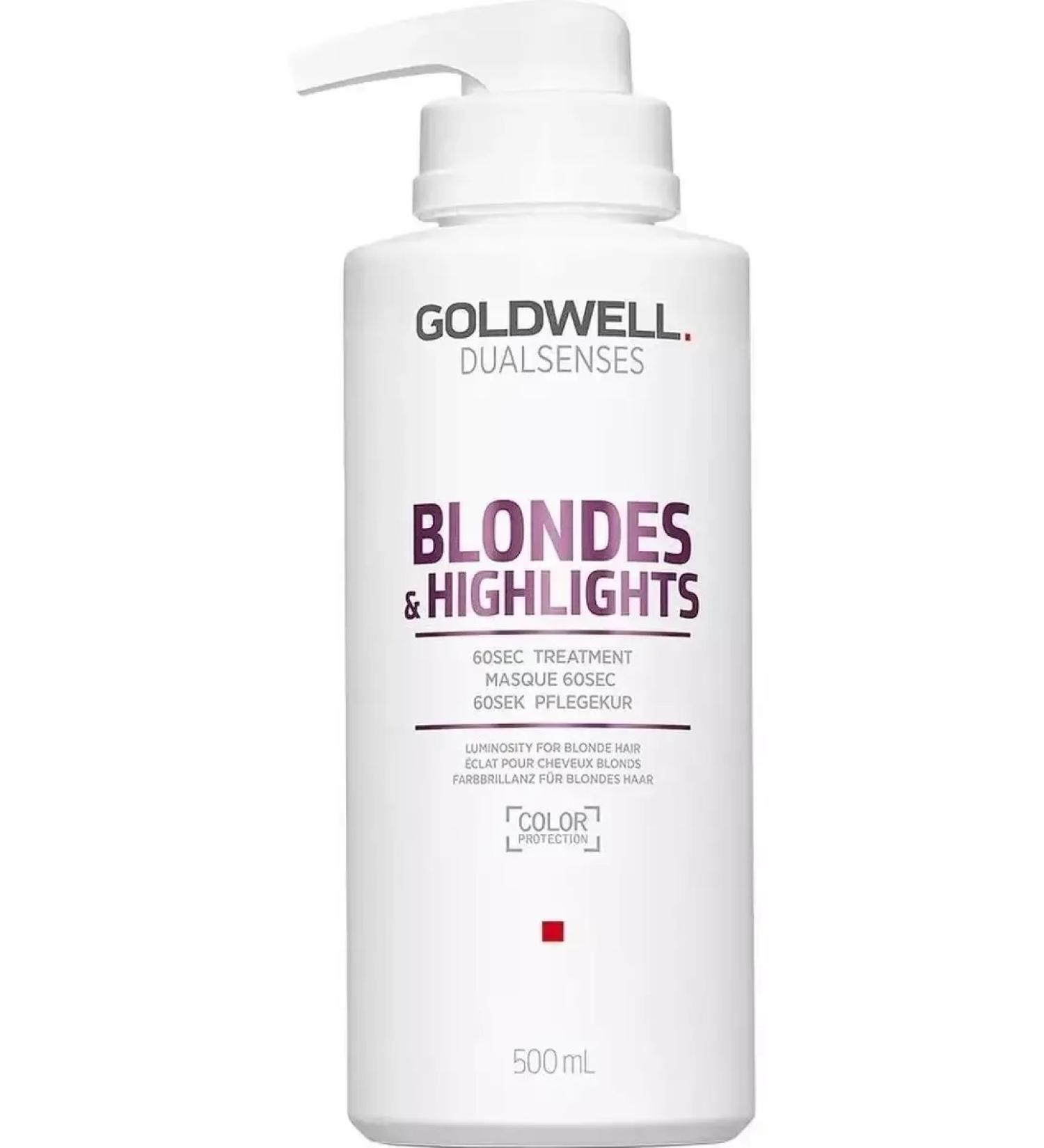 Goldwell Blondeshighlights Mask for Blonded Hair 500ml - Buy Online on GoSupps.com