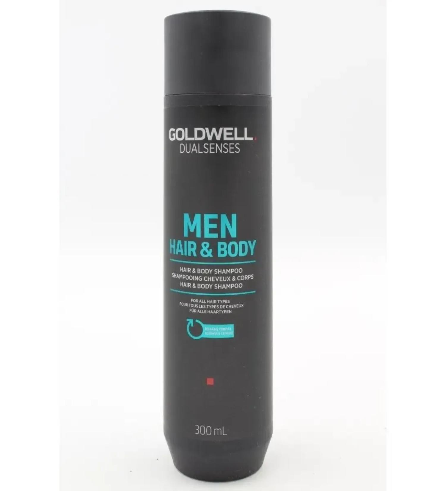 Goldwell For men Hair Body men's hair shampoo for hair and body 300 ml