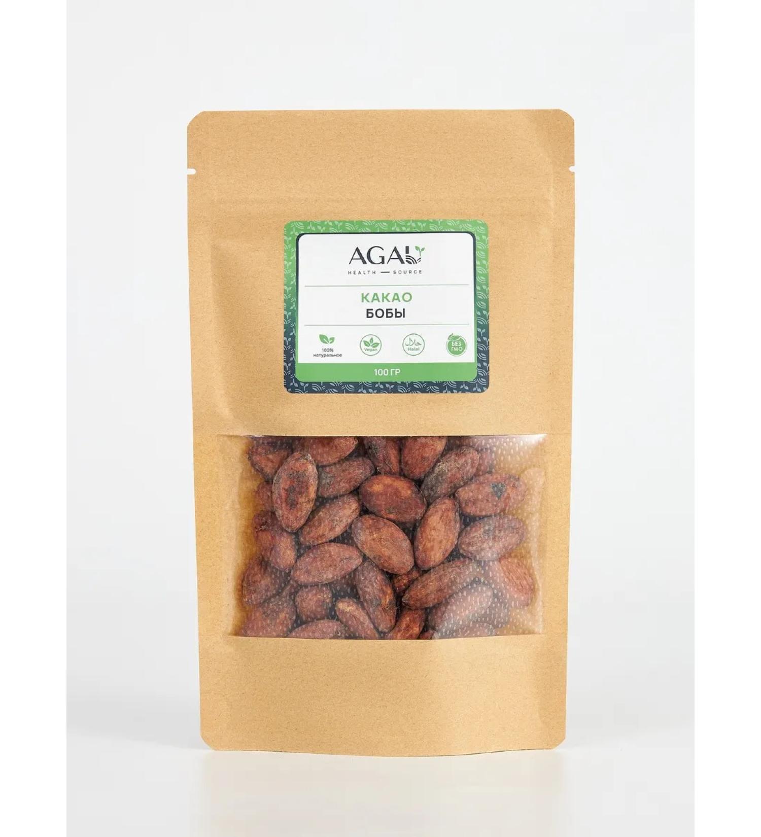 AGAU Health Source Cocoa beans 100 grams - Buy Online on GoSupps.com