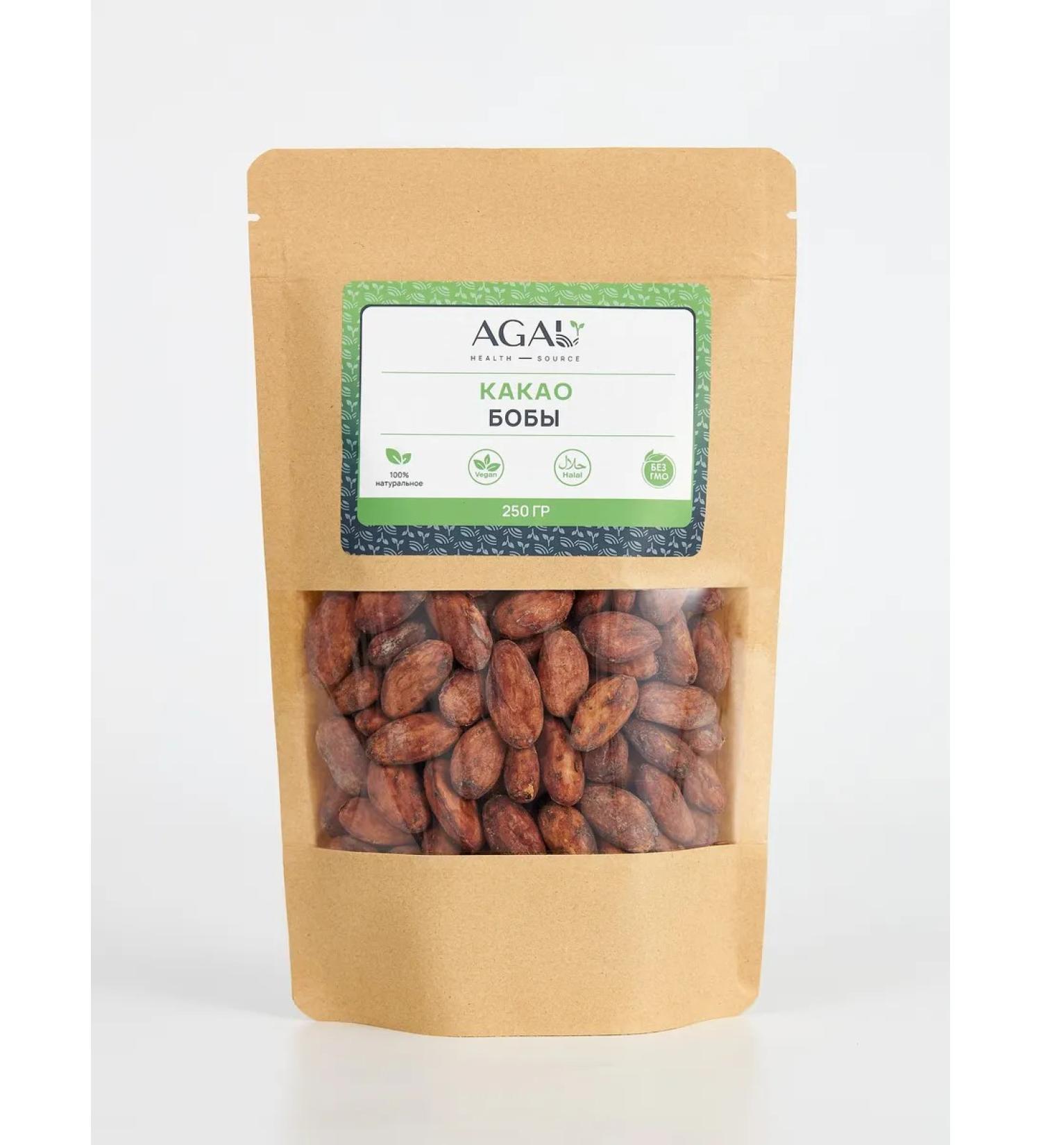 AGAU Health Source Cocoa beans 250 grams - Buy Online on GoSupps.com
