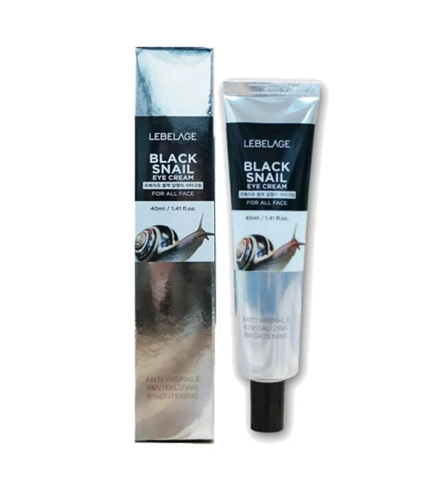 Lebelage Eye cream with mucin black snail 40 ml - Buy Online on GoSupps.com