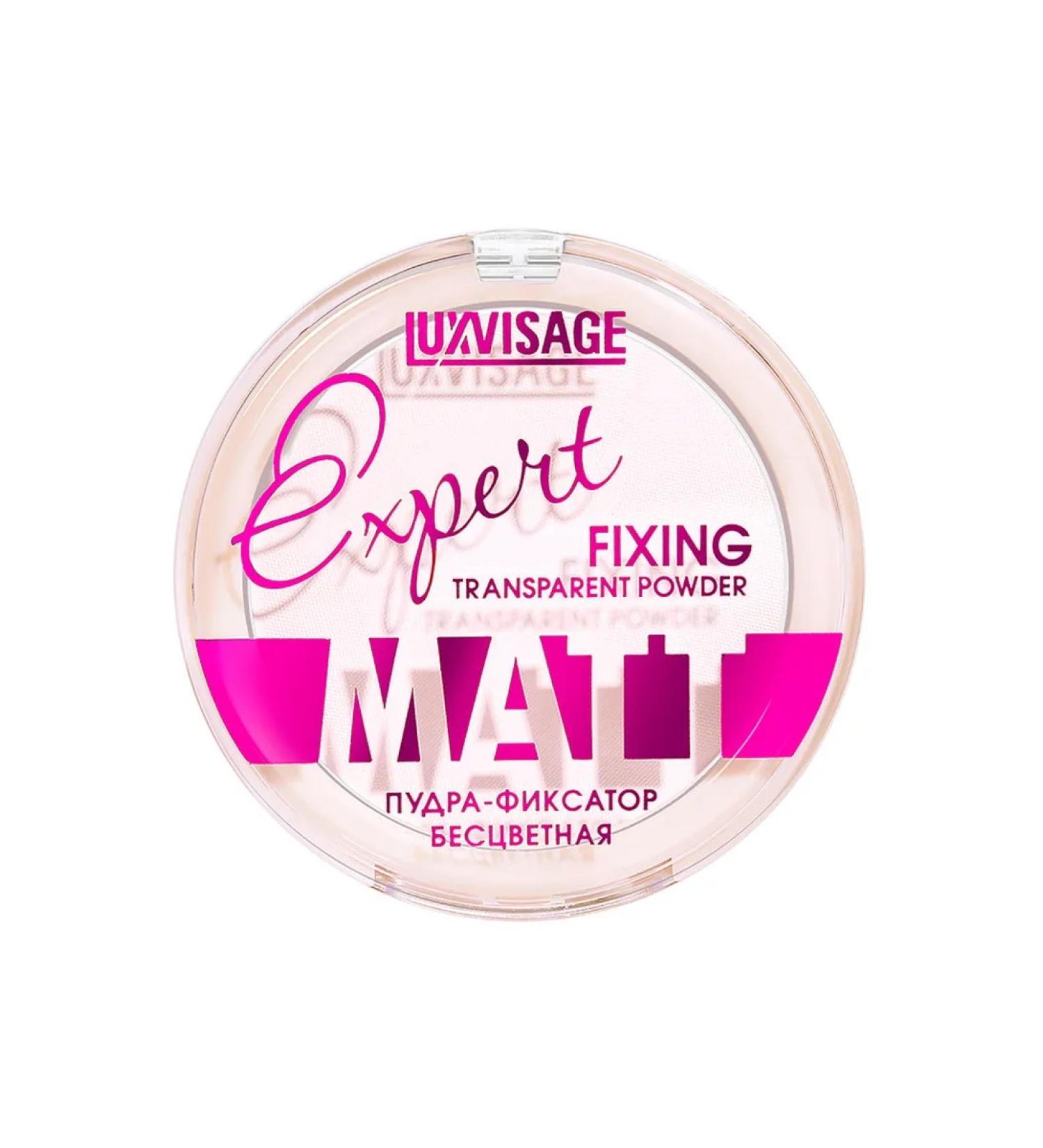 LUXVISAGE EXPERT MATT fixing powder (colorless tone) - Buy Online on GoSupps.com