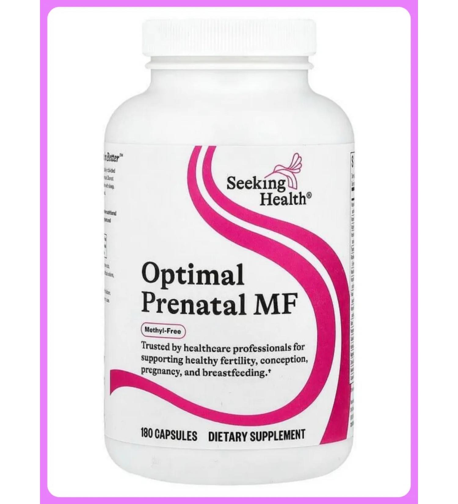 Seeking Health A complex of vitamins for pregnant women 180 capsules - Buy Online on GoSupps.com
