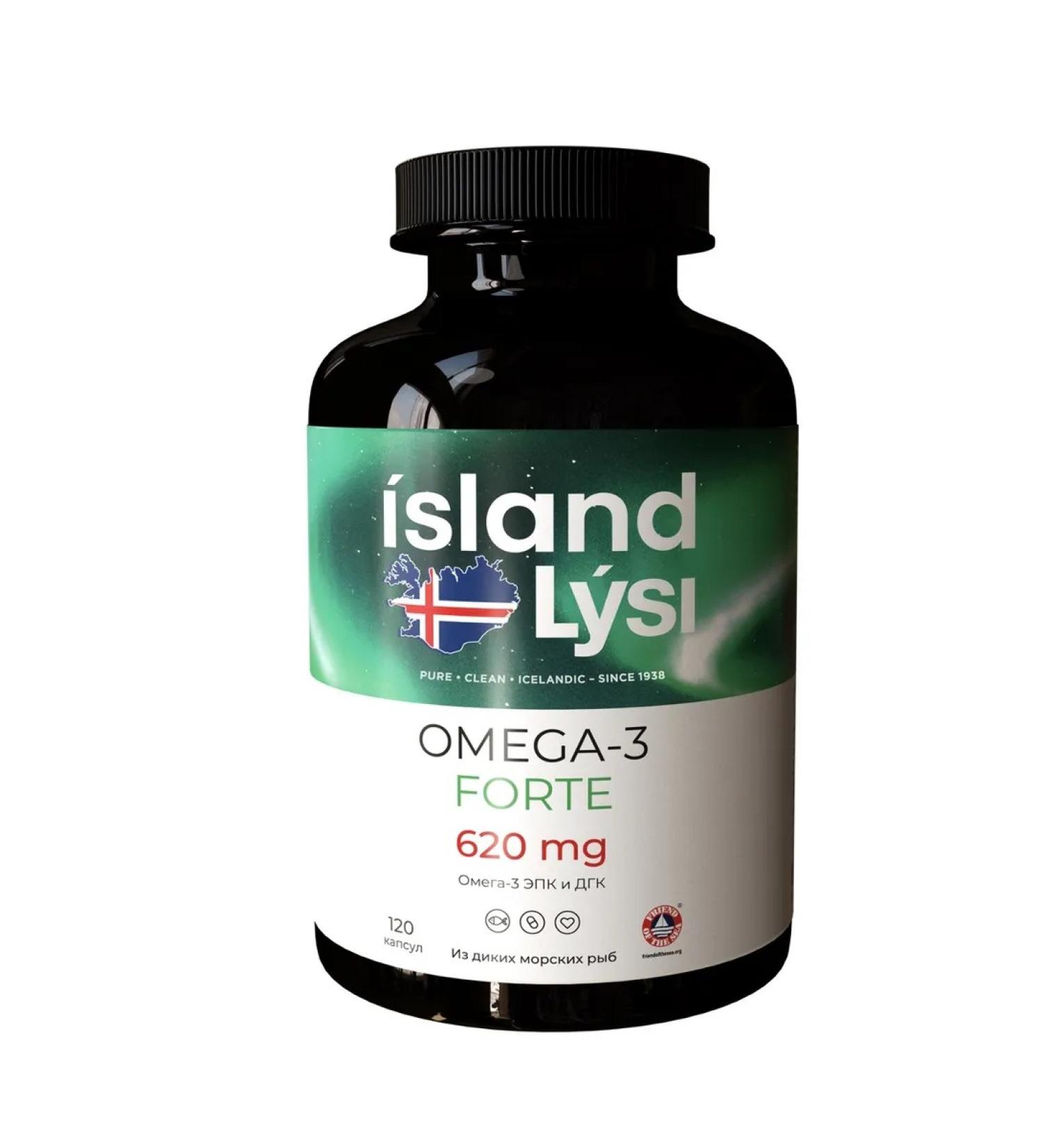 Lysi Fox Omega-3 Fort 120pcs