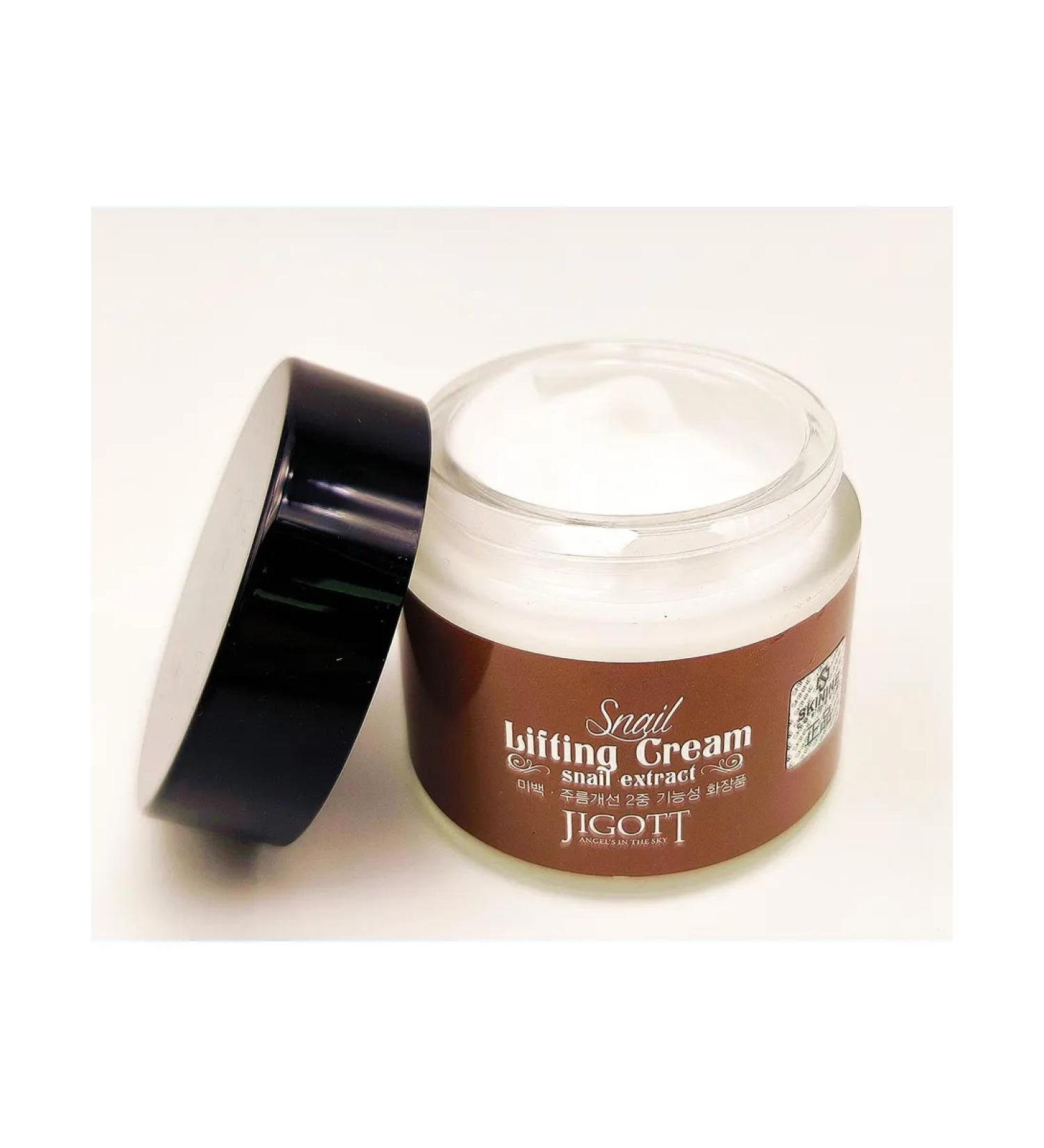Jigott Original. Flapping cream with snail mucin