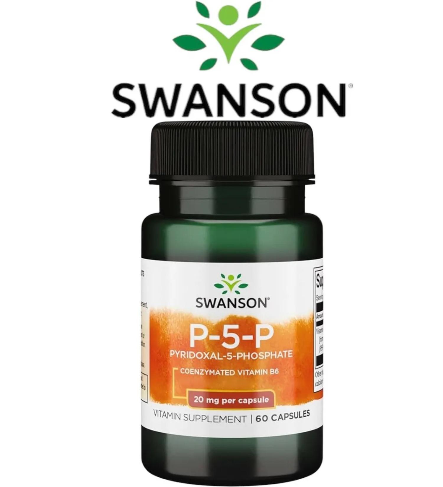 Nutricost Vitamin B6 Swanson P-5-P Pyridoxal-5-Phosphate Pyridoxine - Buy Online on GoSupps.com