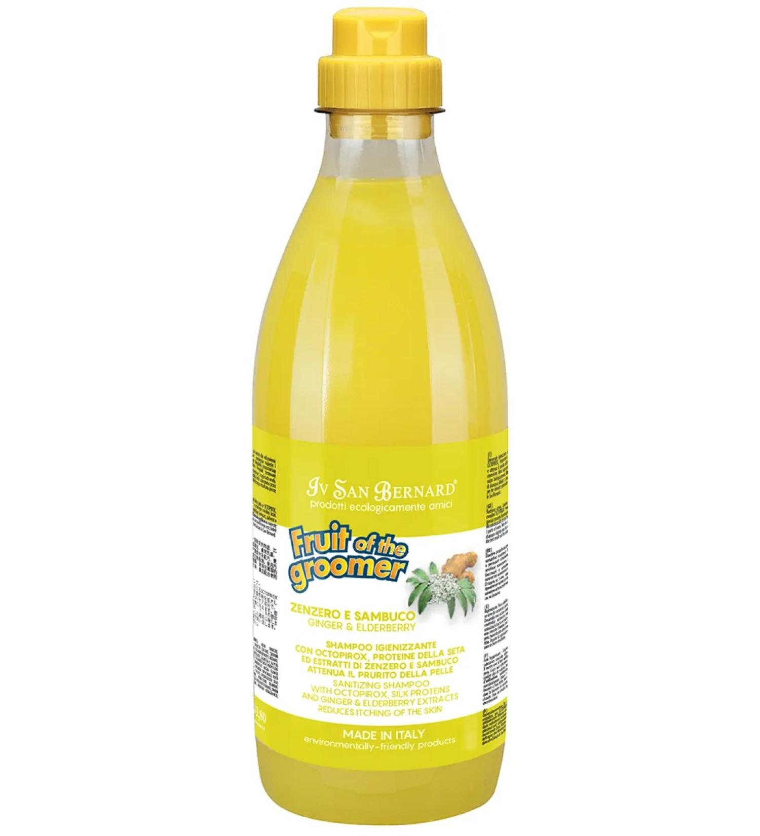 iv san bernard Shampoo ginger from irritation of itching of dogs and cats 1 liter