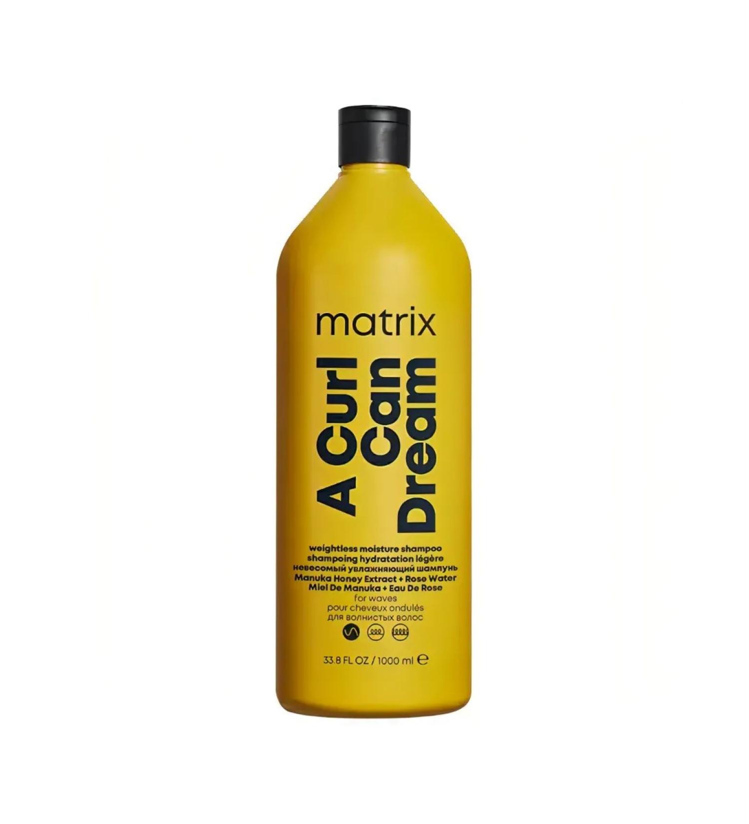 MATRIX Weightless shampoo a Curl Can Dream for curly hair