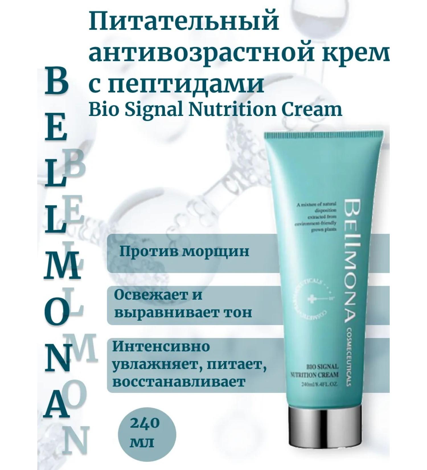 BELLMONA Cream with peptides BIO Signal Nutrition Cream - Buy Online on GoSupps.com