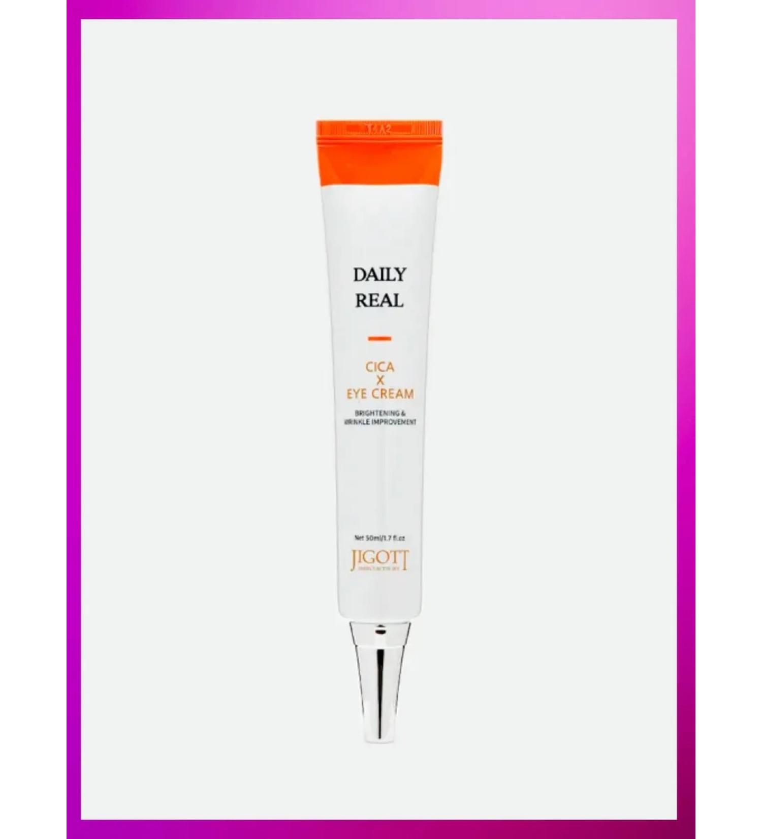 Jigott Skin cream around the eyes Daily Real Cica X Eye Cream