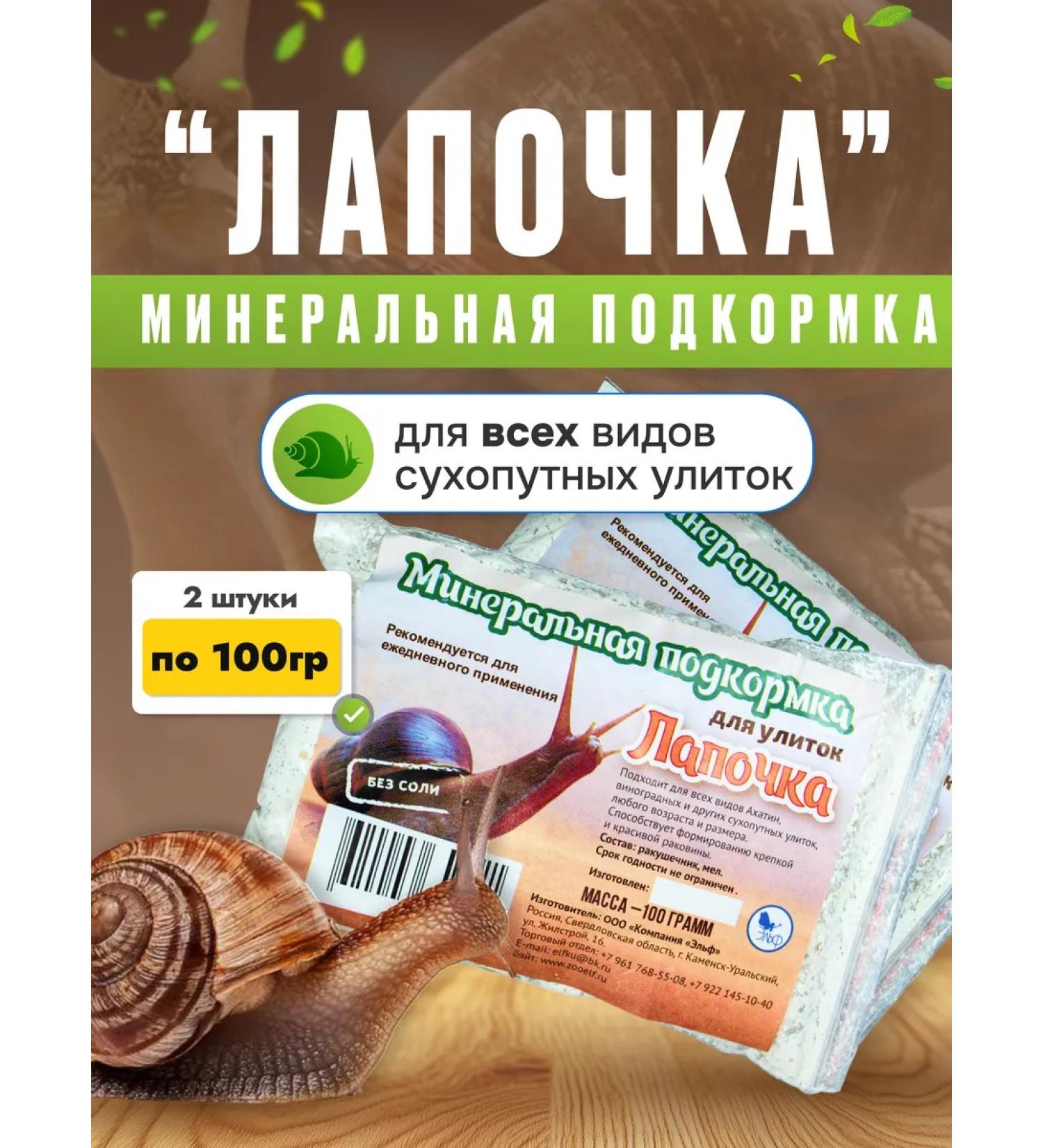 Elf Mineral feeding for snails - Buy Online on GoSupps.com