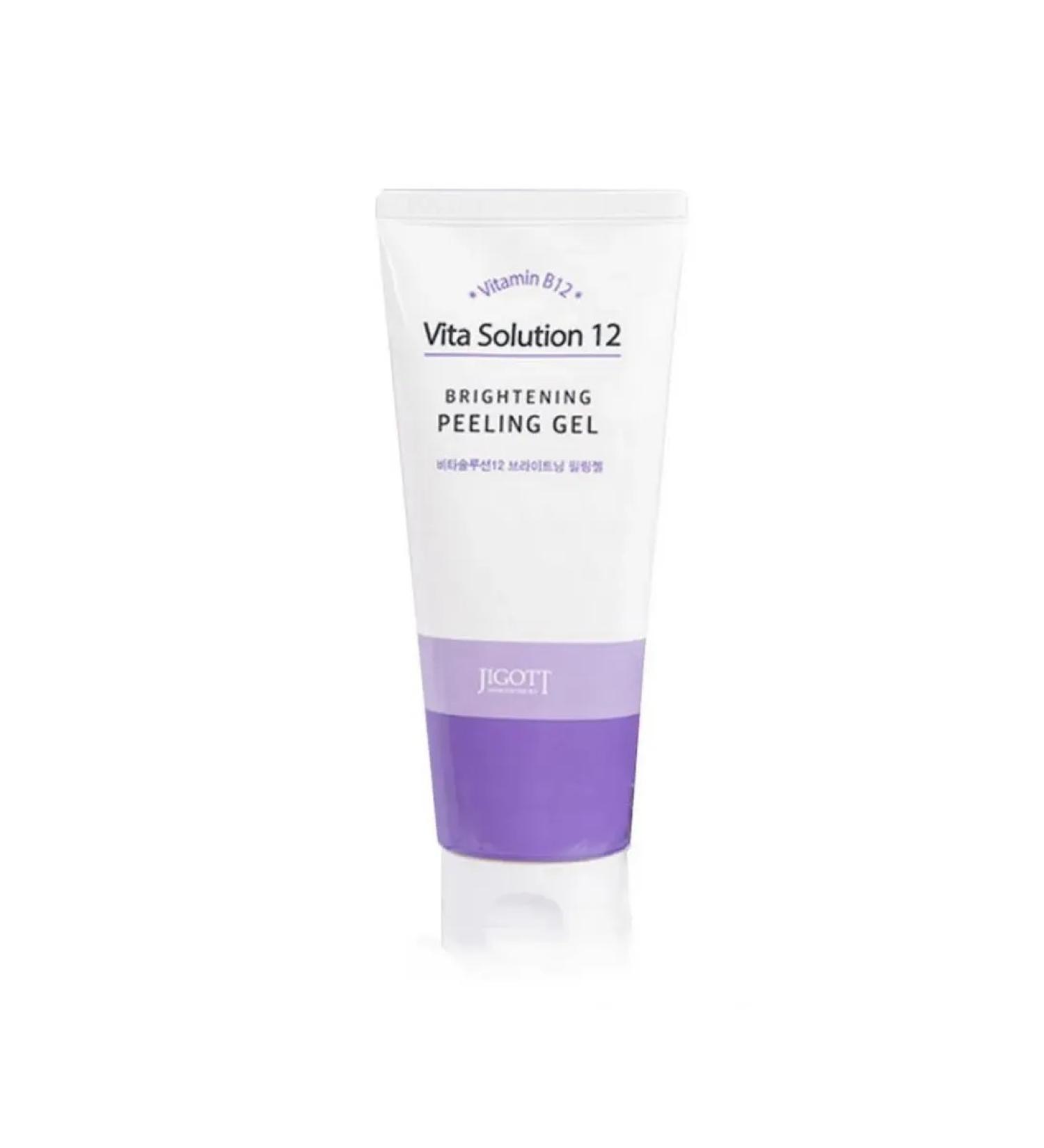 Jigott Facial peeling gel brightening Vita Solution 12 Bri